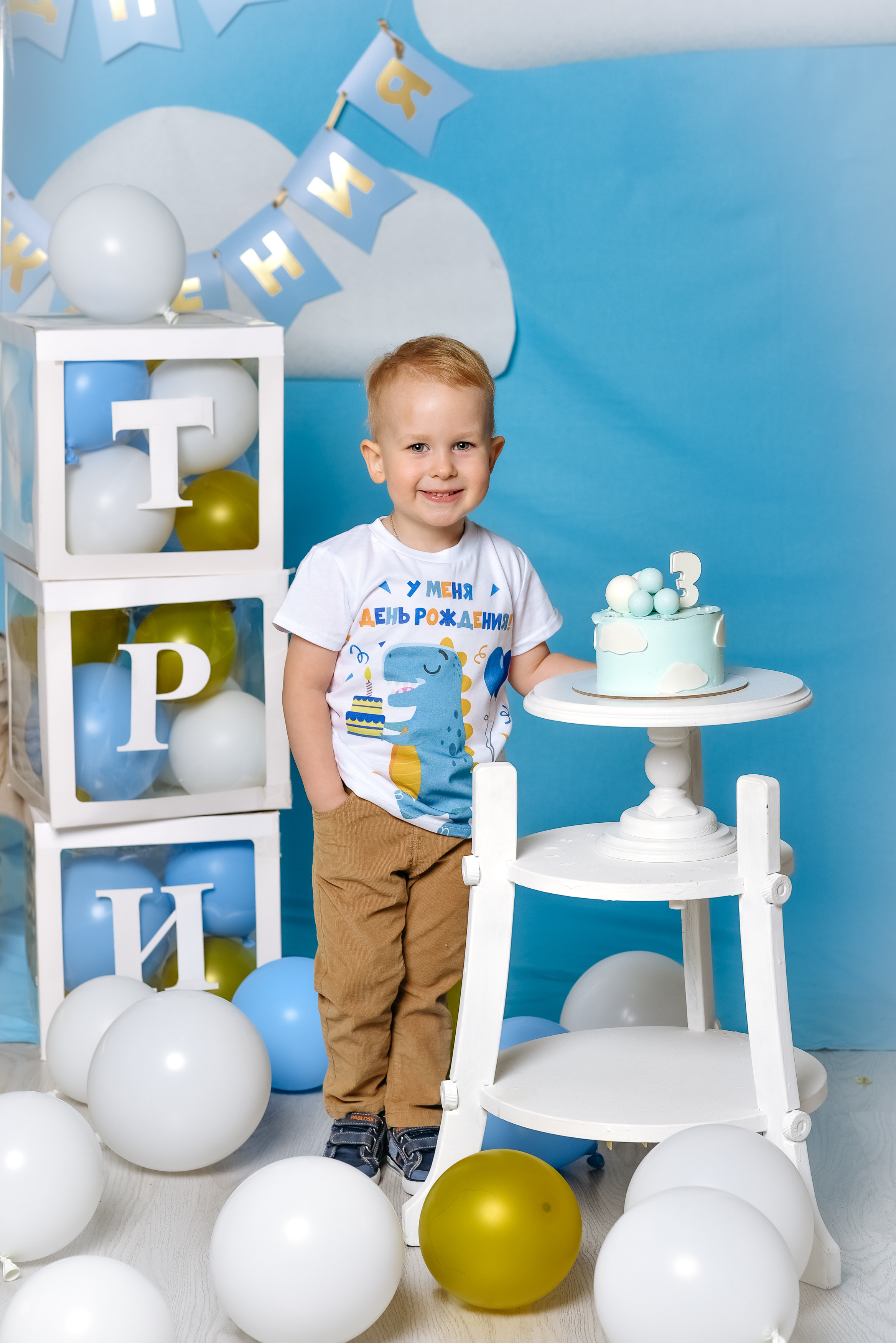 Арсений 3-летие. Профессиональный фотограф в Рязани