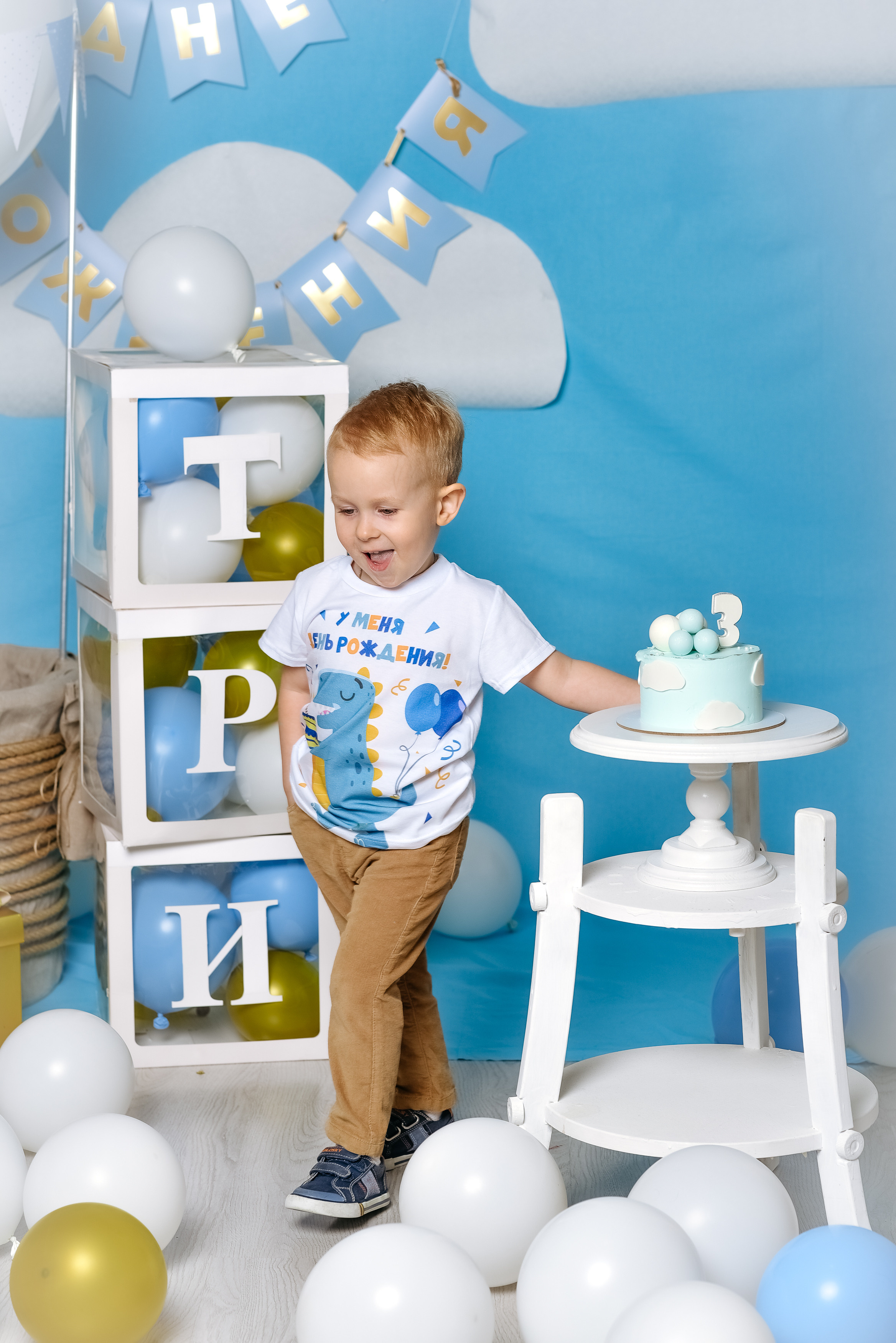 Арсений 3-летие. Профессиональный фотограф в Рязани