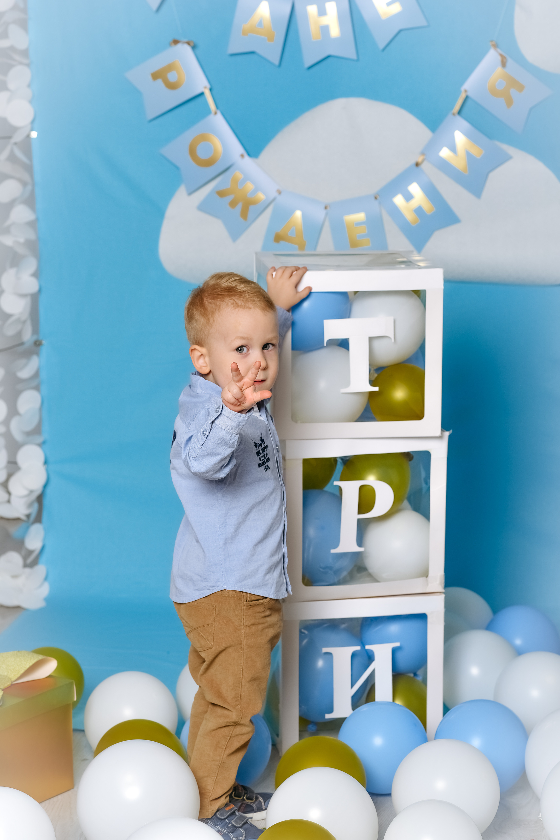 Арсений 3-летие. Профессиональный фотограф в Рязани