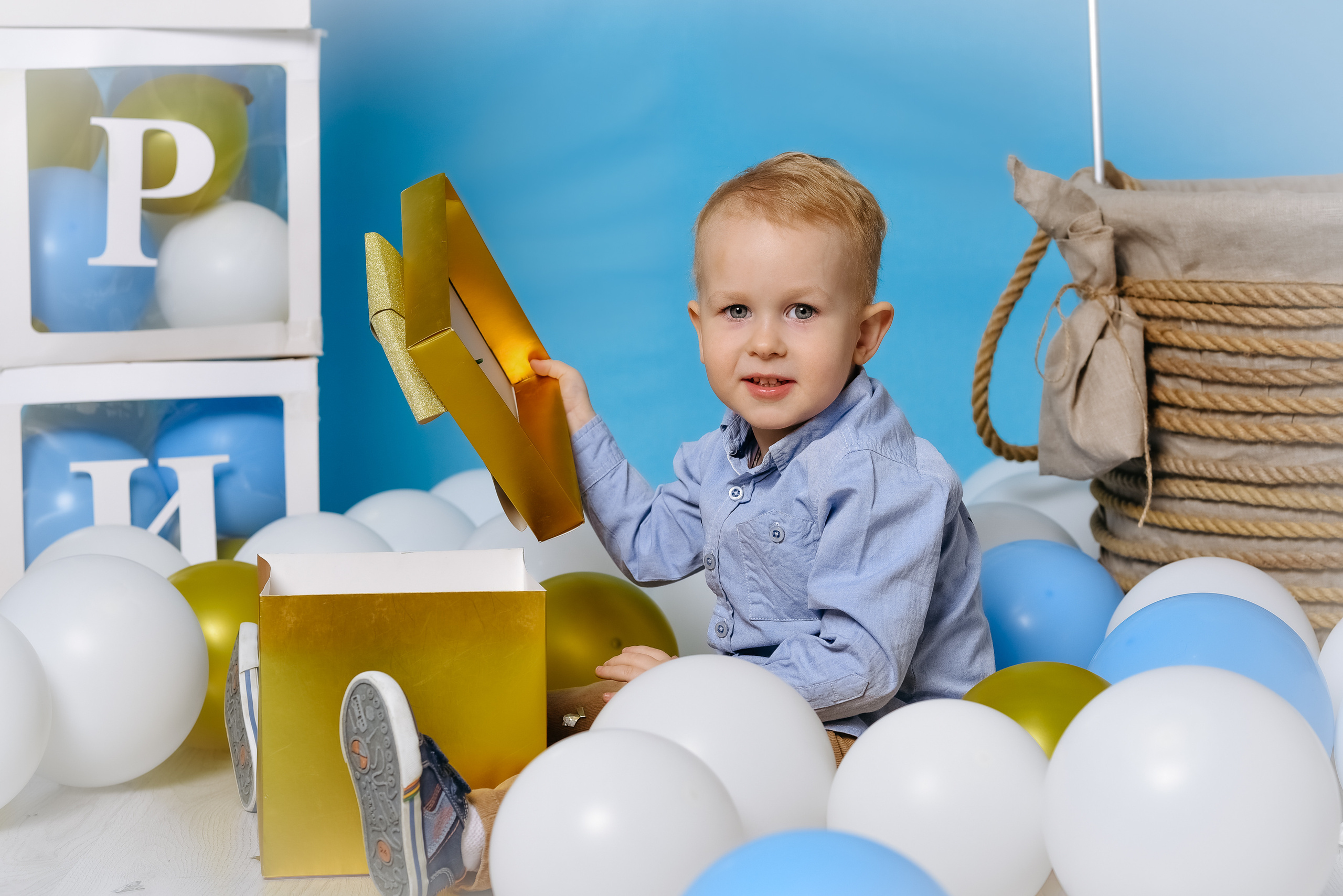 Арсений 3-летие. Профессиональный фотограф в Рязани