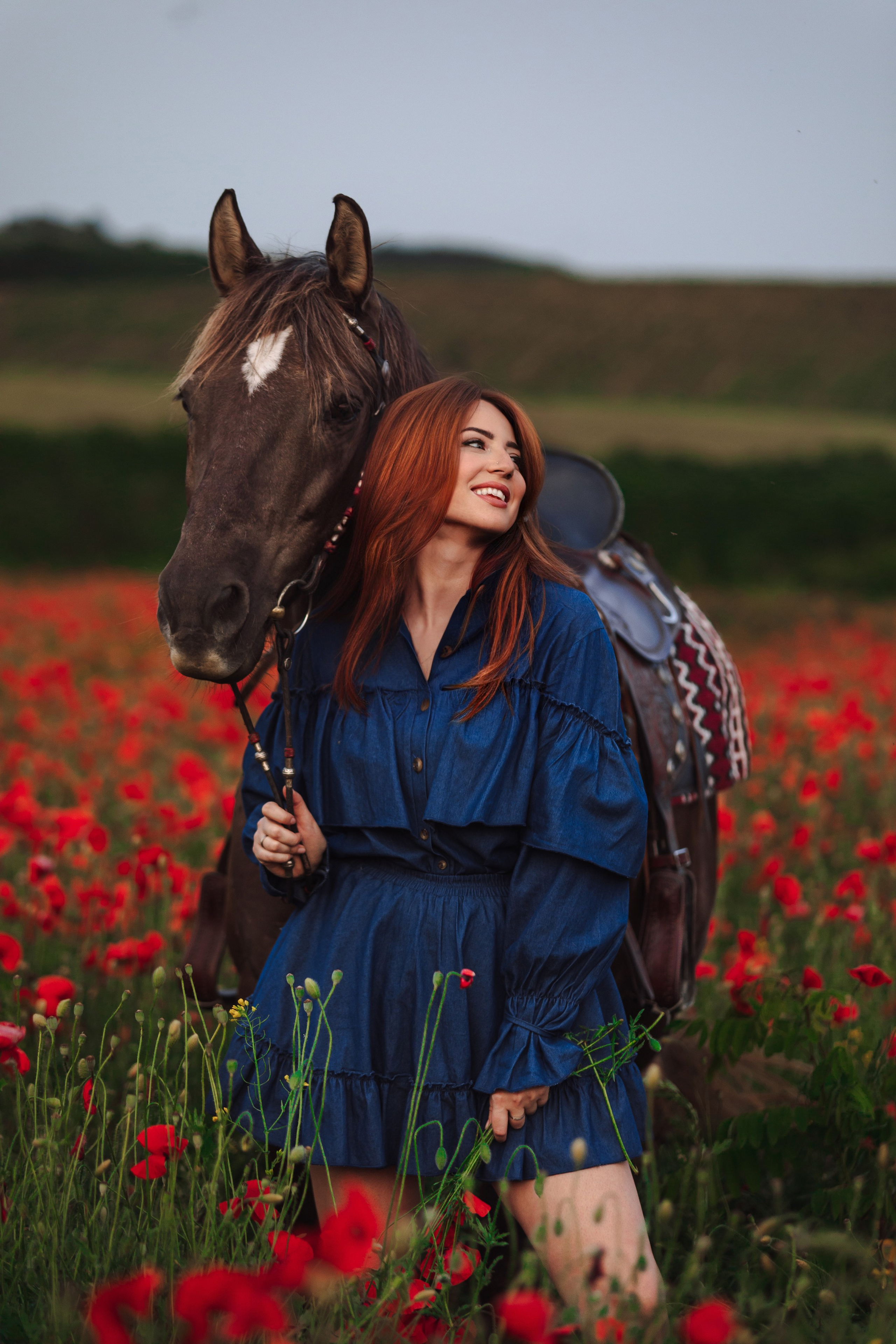 Маковые поля. Конный и театральный фотограф Анапа