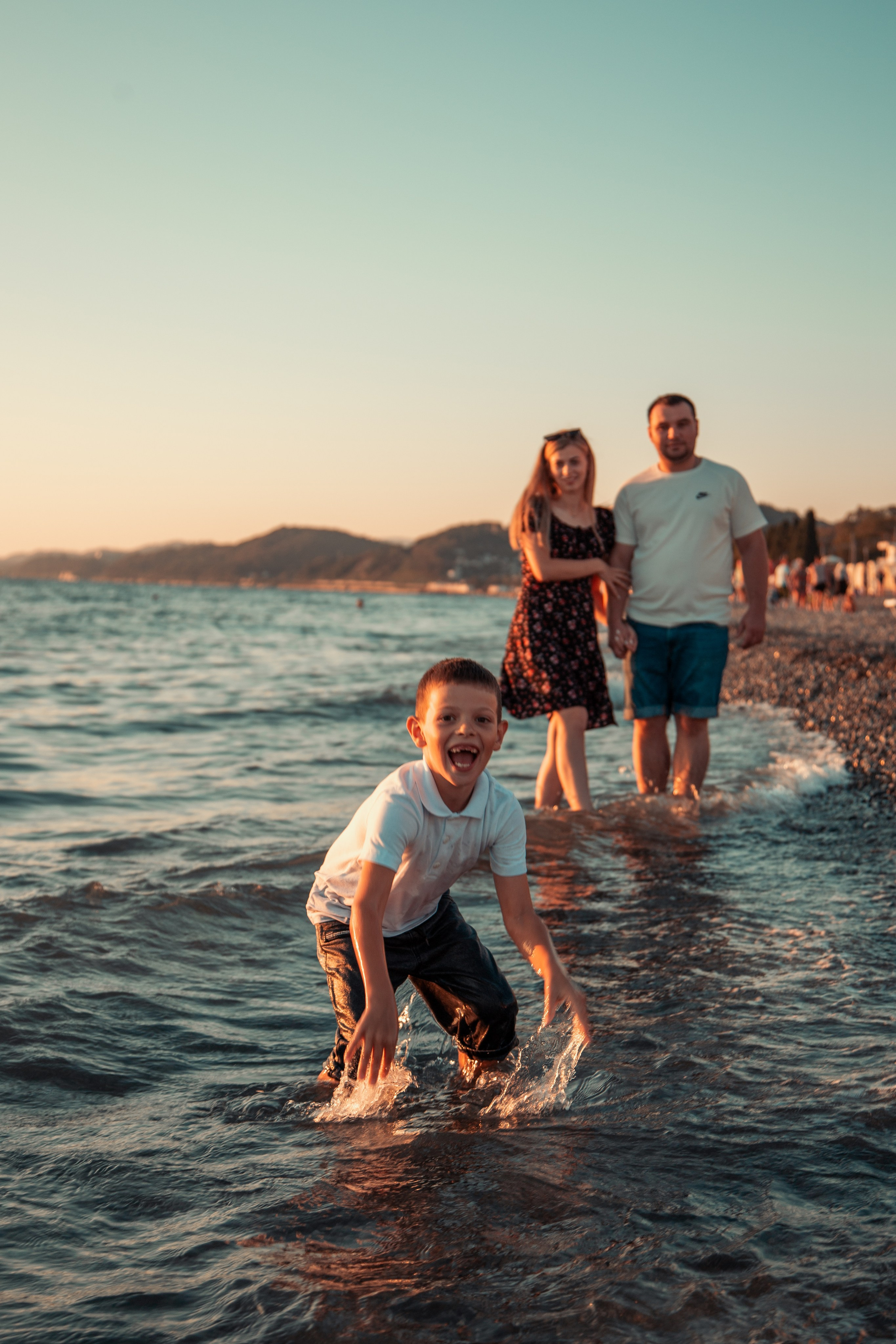 В лучах закатного солнца. Семейный фотограф в Сочи, Лоо, Дагомысе, Вардане Кучумова Олеся