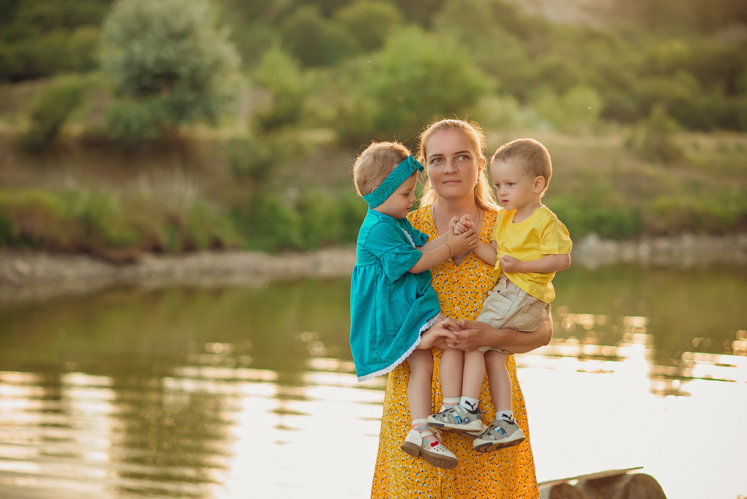 Большая семья. Семейный фотограф в Краснодаре