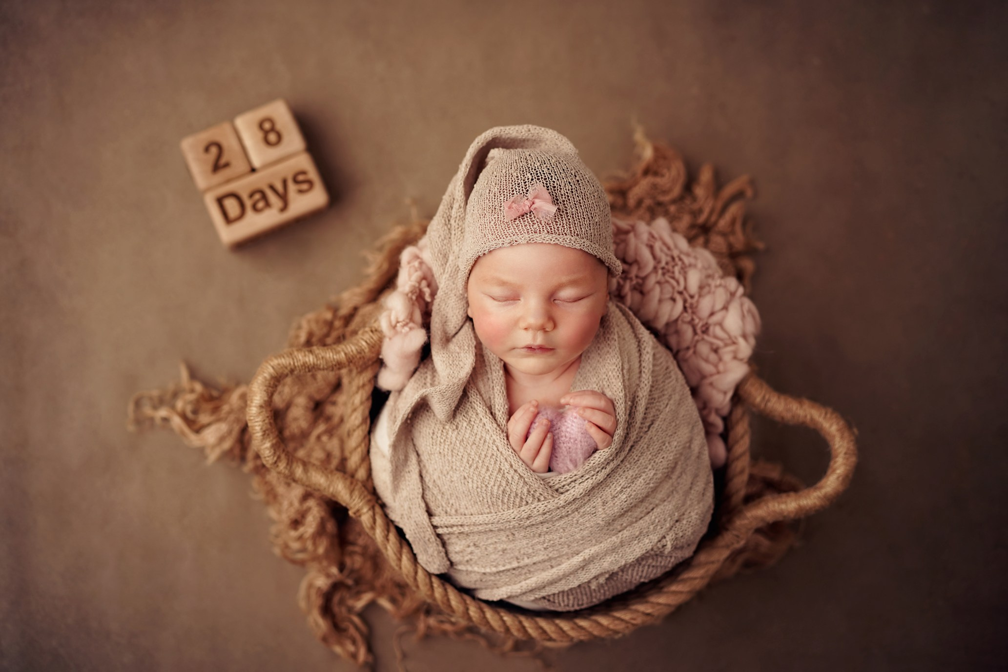 Классика newborn. Фотограф новорожденных в Ялте