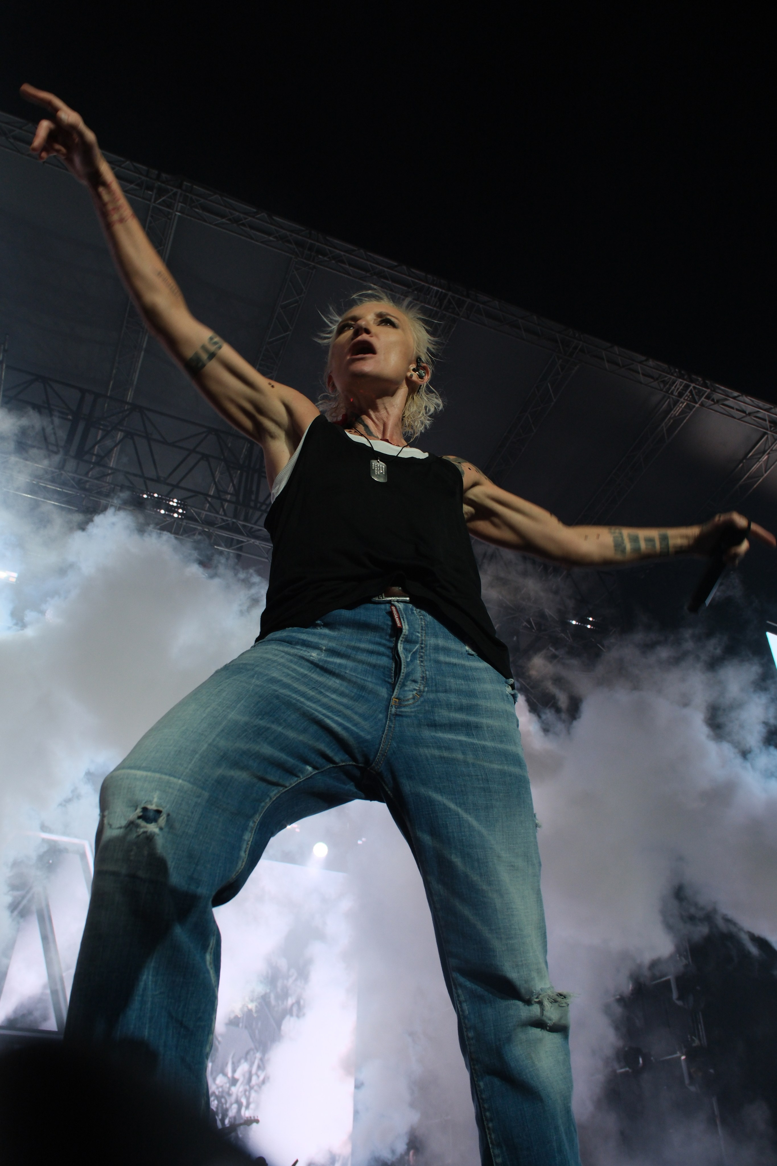 Диана Арбенина (группа «Ночные снайперы») — Москва, МТС Live Лето 2024. RedGeek - блогер и стручњак за образовање и ИТ Кирил Ситнов