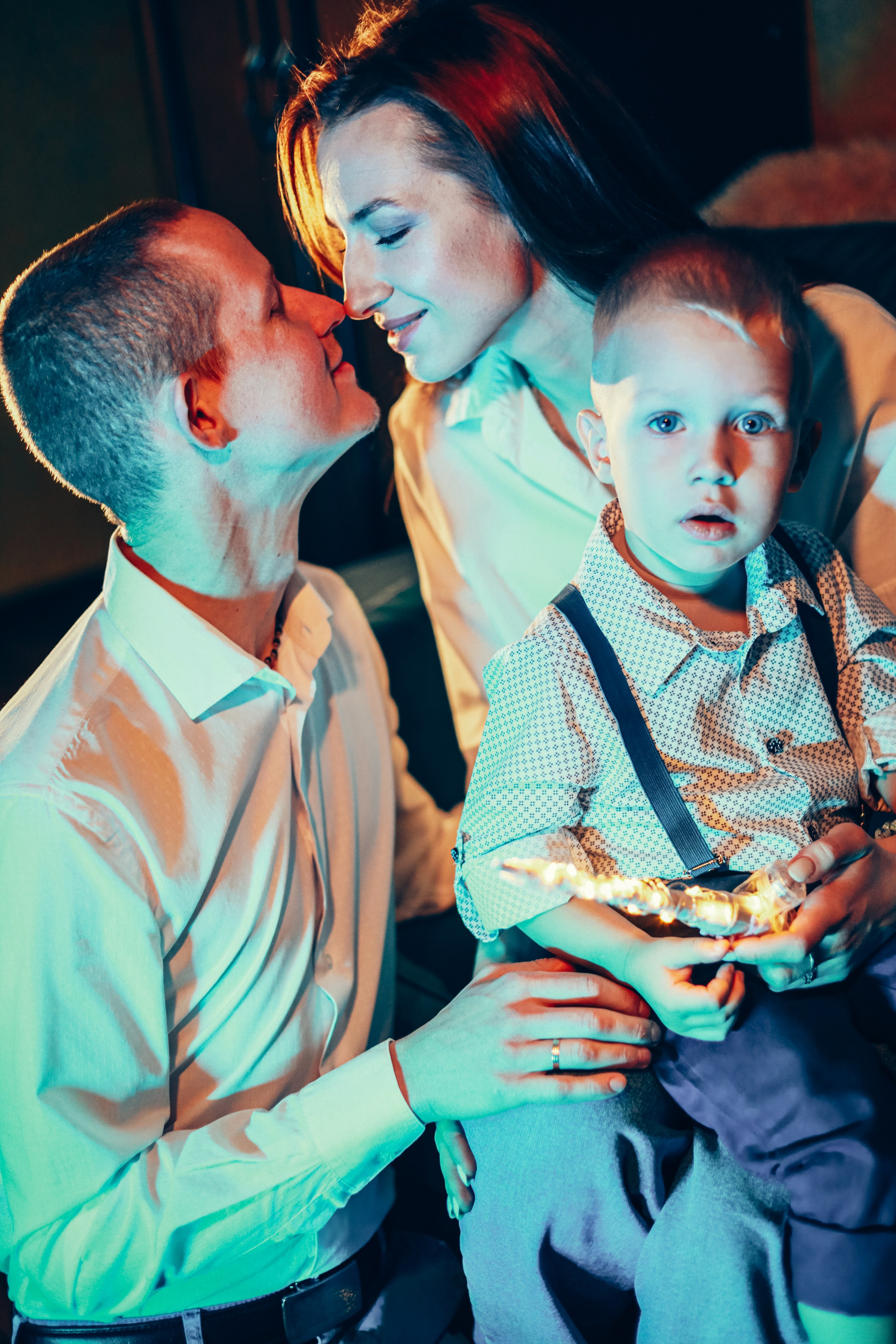 Семейная новогодняя фотосессия