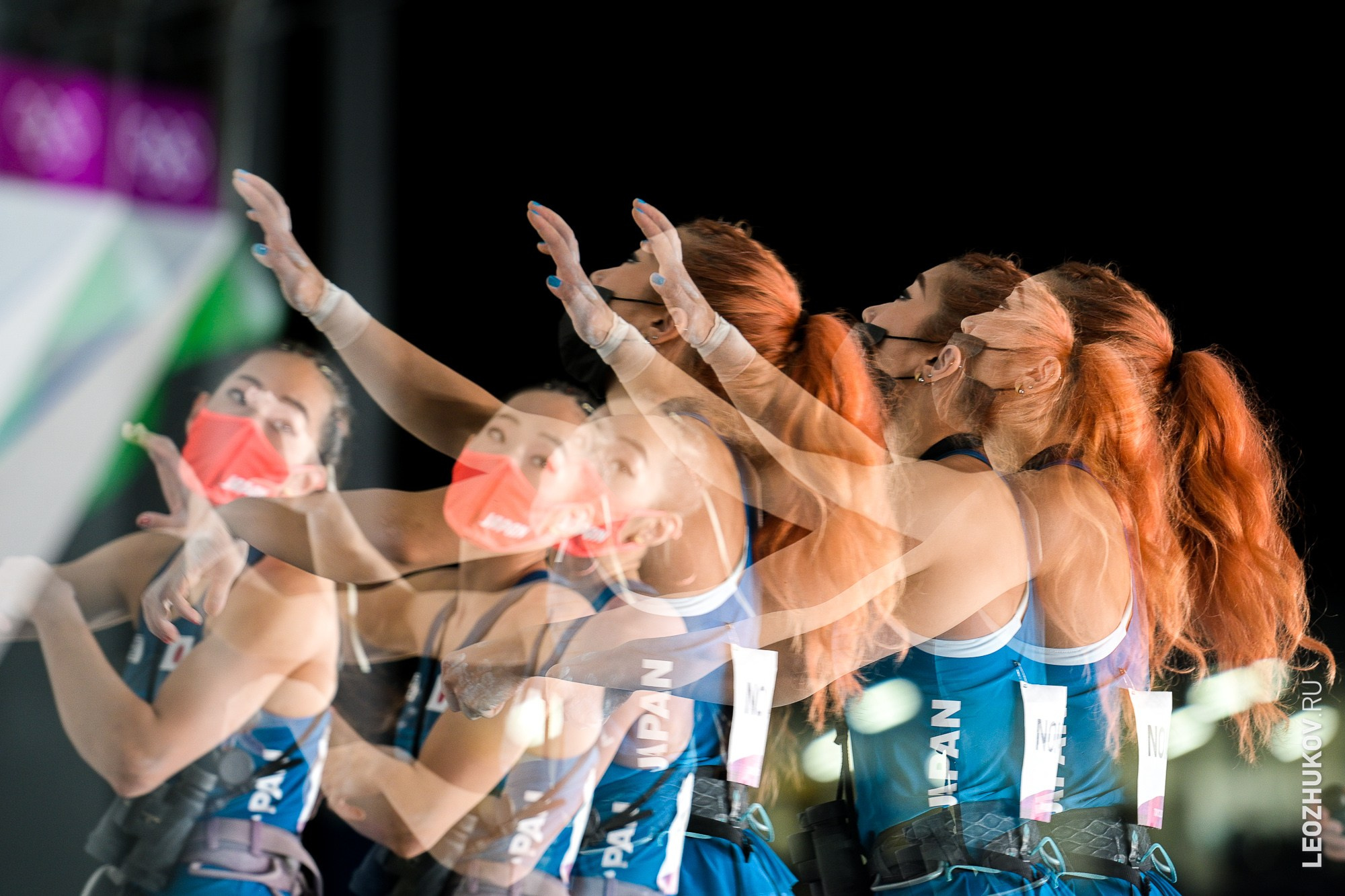 Tokyo-2020 Olympic games. Sports photographer Leonid Zhukov