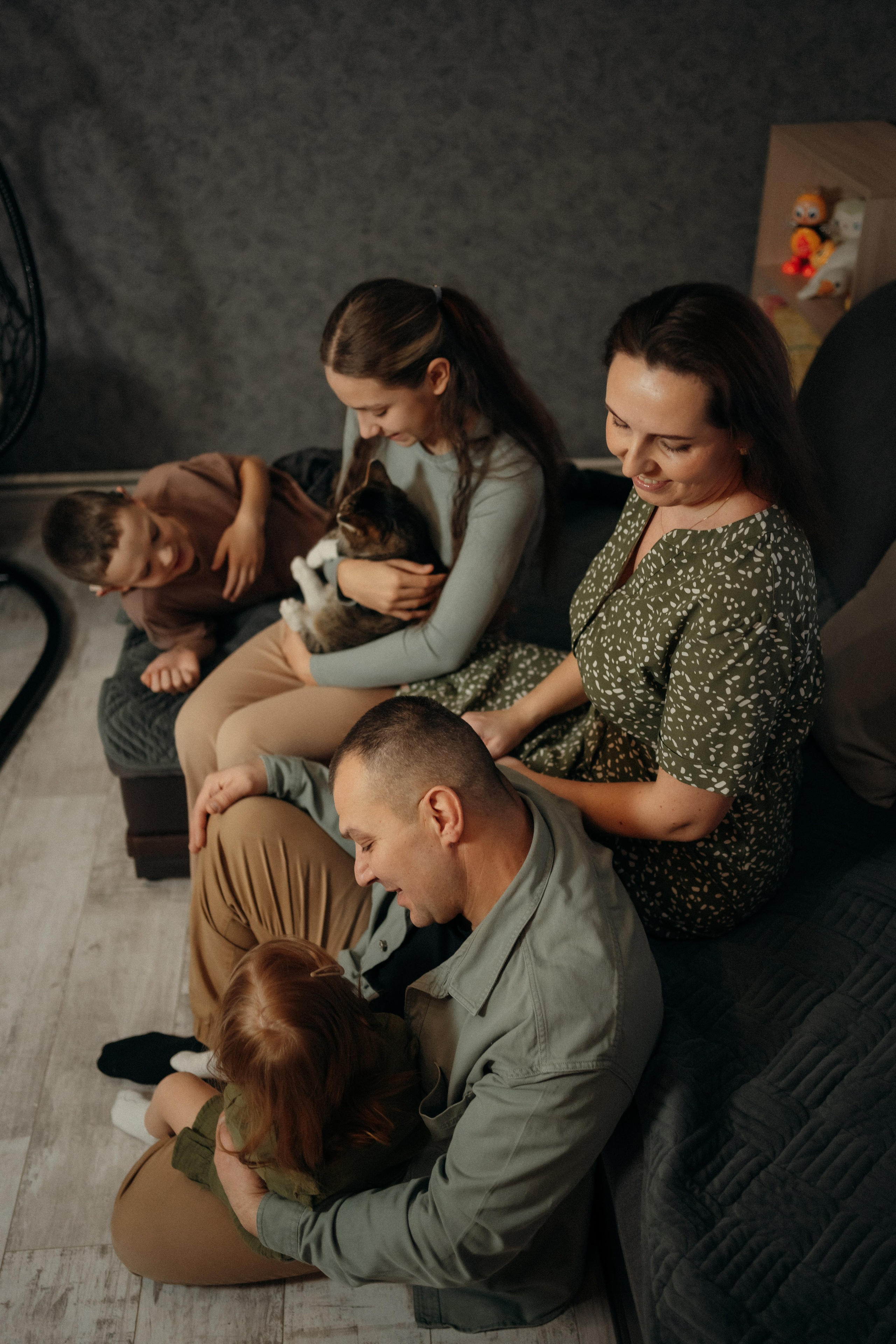 Семейная домашняя фотосъемка в Архангельске и Северодвинске. Портретный и свадебный фотограф в Архангельске Елизавета Стрекаловская