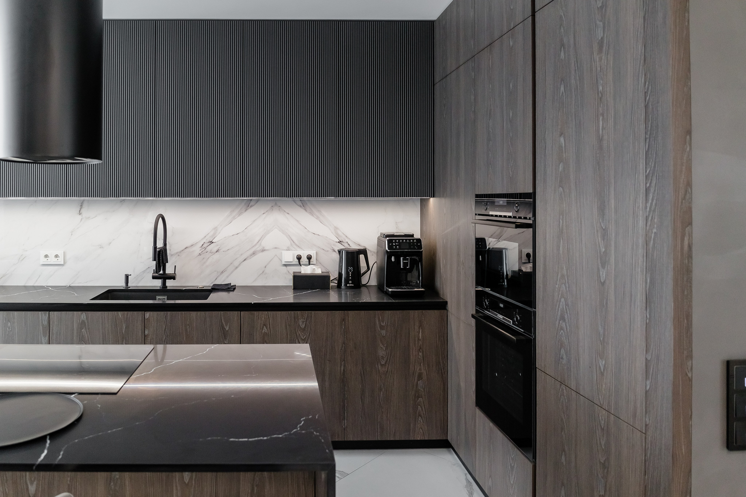 Кухни в стиле лофт — фото реализованных проектов | Prime Мебель. Prime Мебель — кухни на заказ от производителя в Москве и Московской области | Изготовление и дизайн