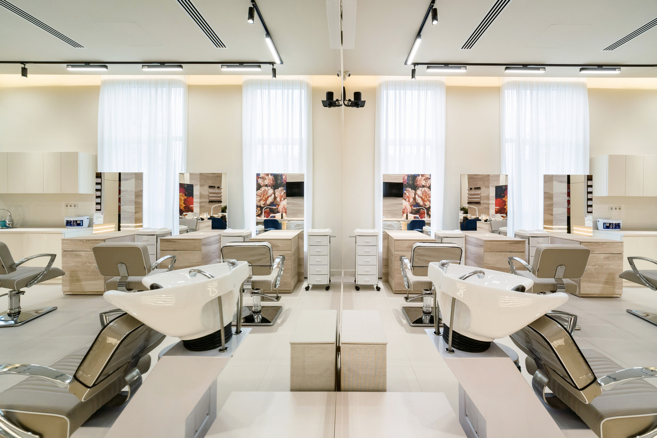 Фотосъемка салона красоты. Интерьерный и архитектурный фотограф в Москве Панова Ольга