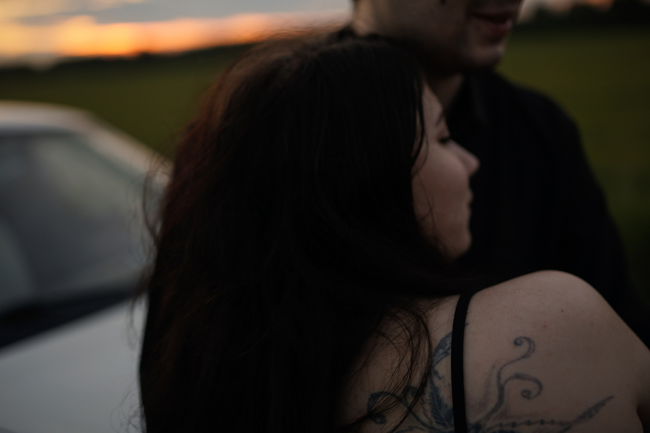 Поздний закат