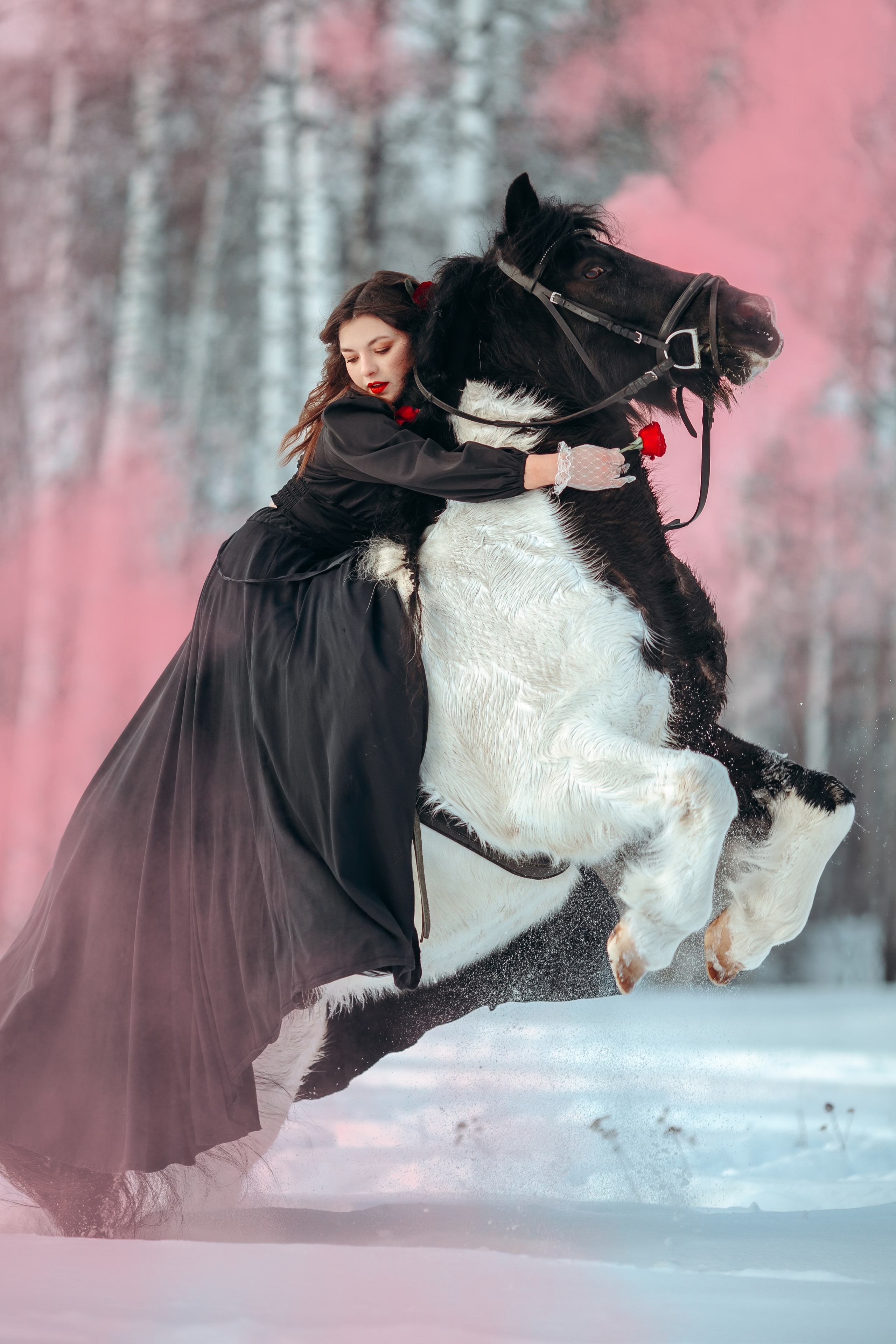 Катя и Шери. Анна Молчанова конный фотограф в Тюмени | фотосессии с лошадьми Тюмень