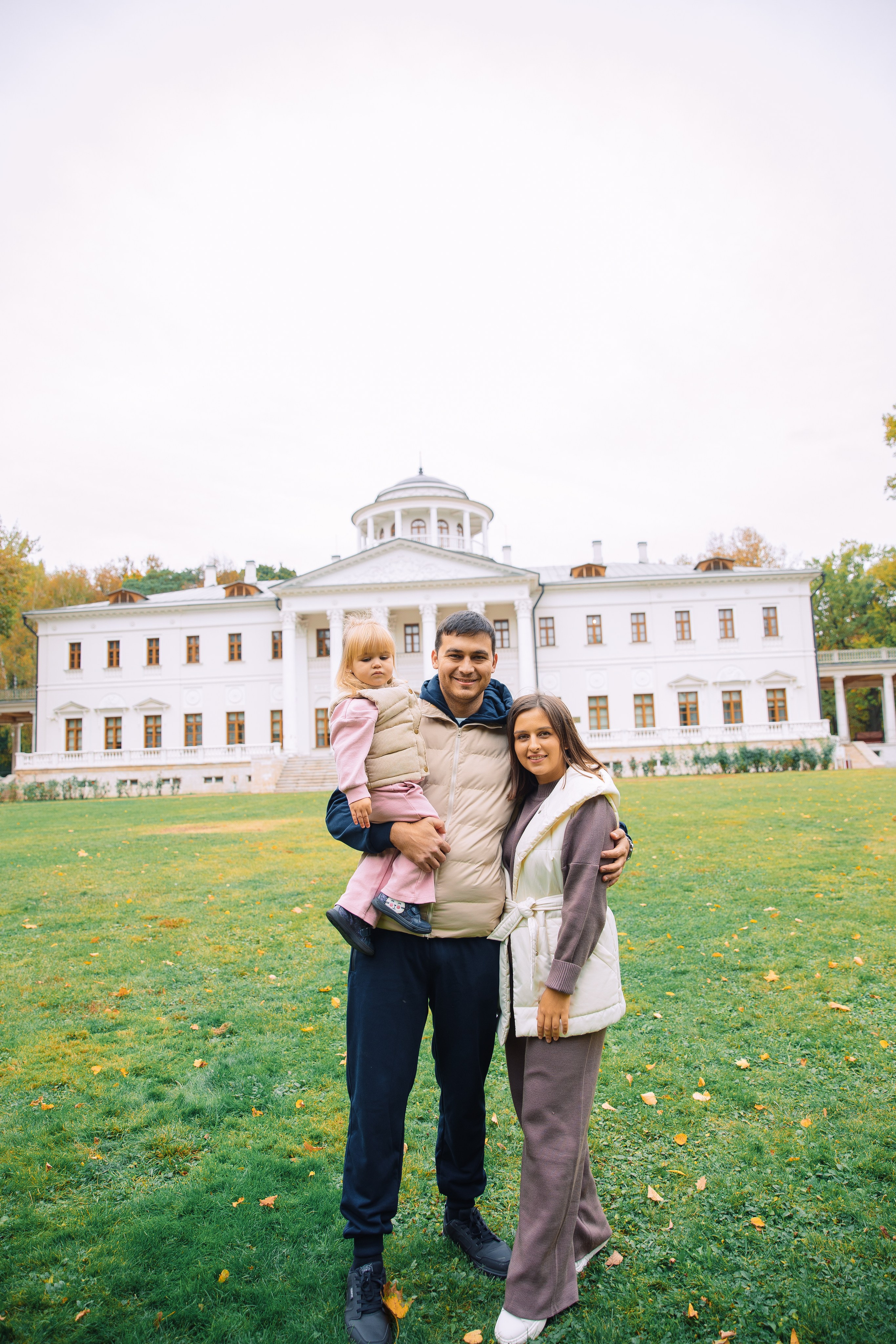 Осень в Остафьево. Свадебный и семейный фотограф Москва Зырянов Максим