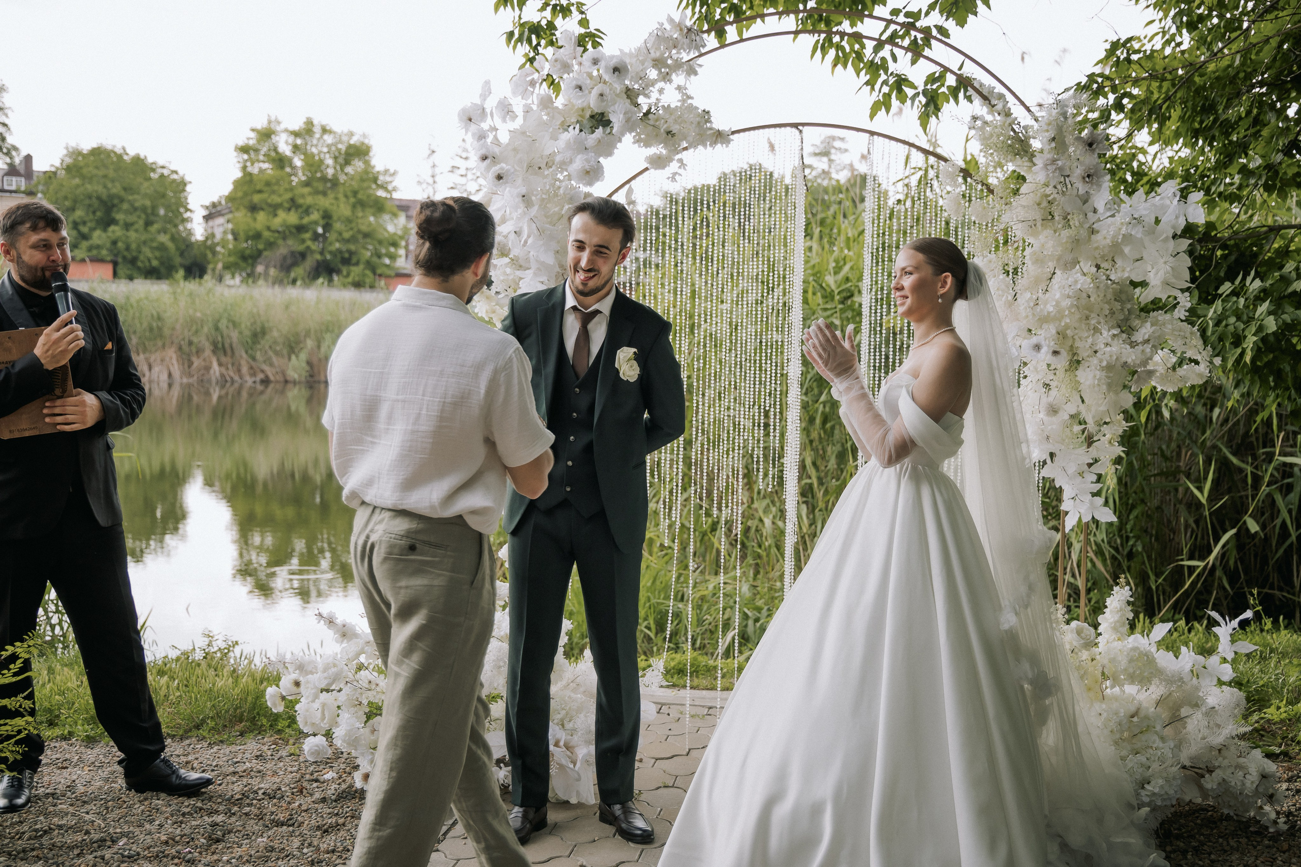 Свадебный день Лины и Роберта. Свадебная фотография. Арина Рубах