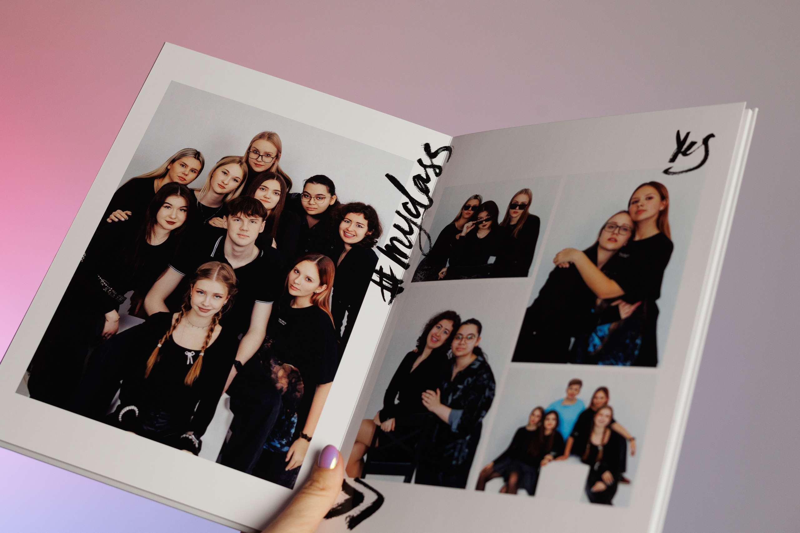 Выпускные альбомы в Луге/Школьные съёмки