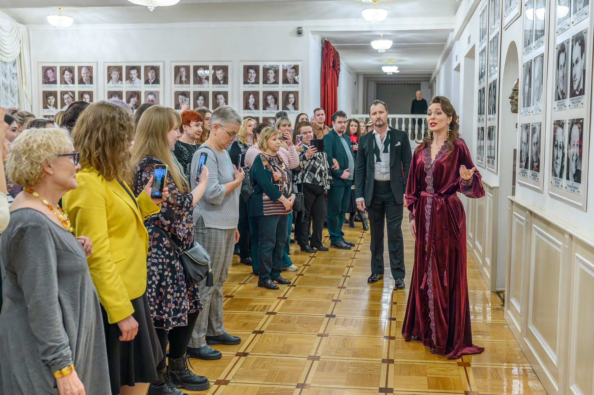 Репортажная съемка мероприятия «Ночь театров» в Московском театре оперетты. 2025. Фотограф Анна Мельникова | Москва