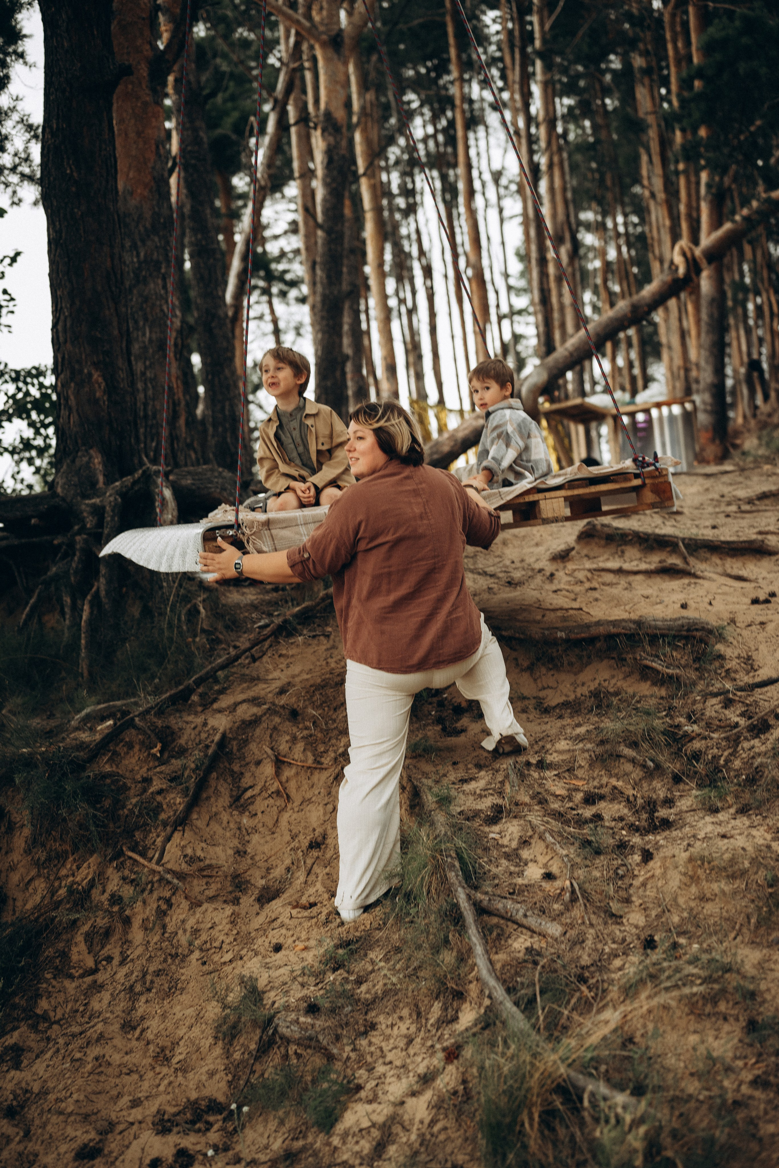 Летним вечером…. Семейный фотограф в Москве Дарья Пузикова