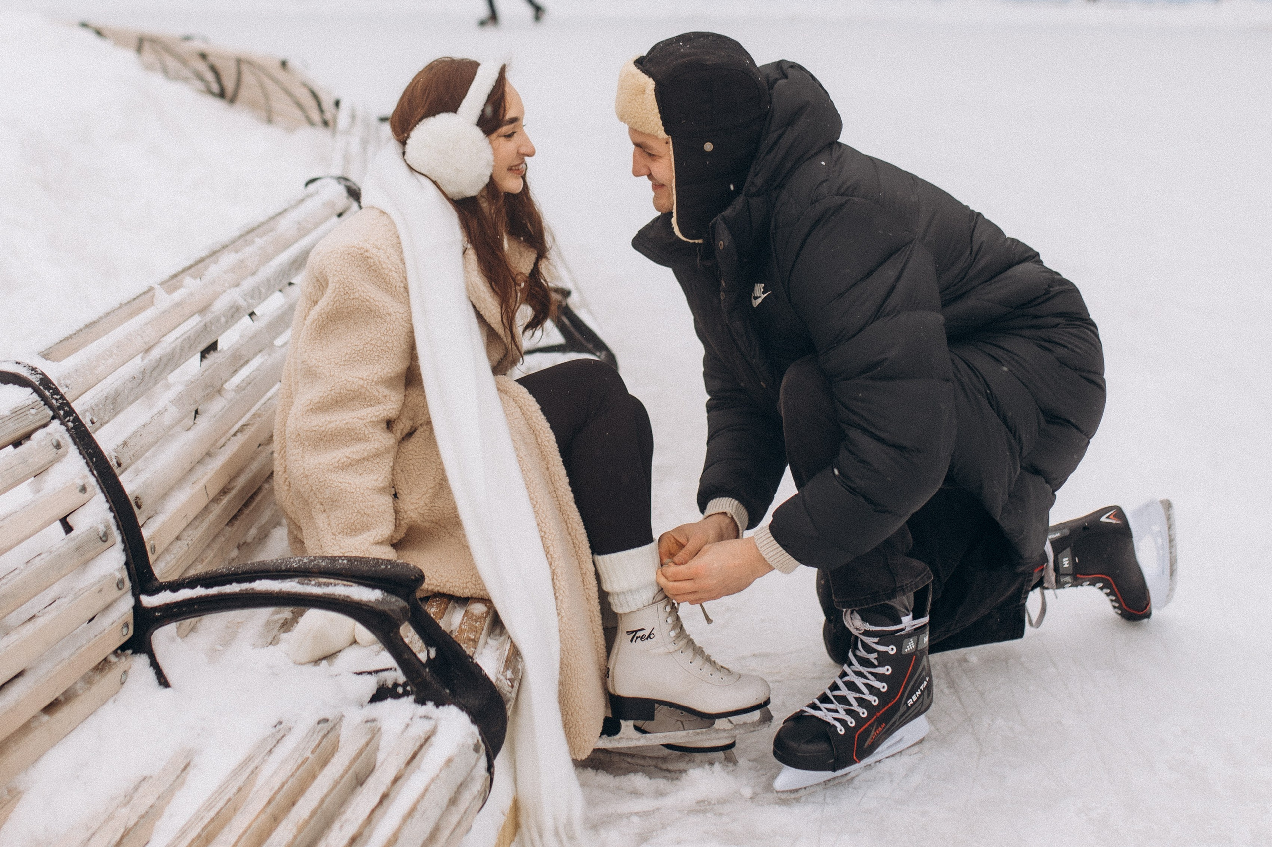 Зимняя история любви. Семейный фотограф lifestyle в Новосибирске Елена Шпилевая