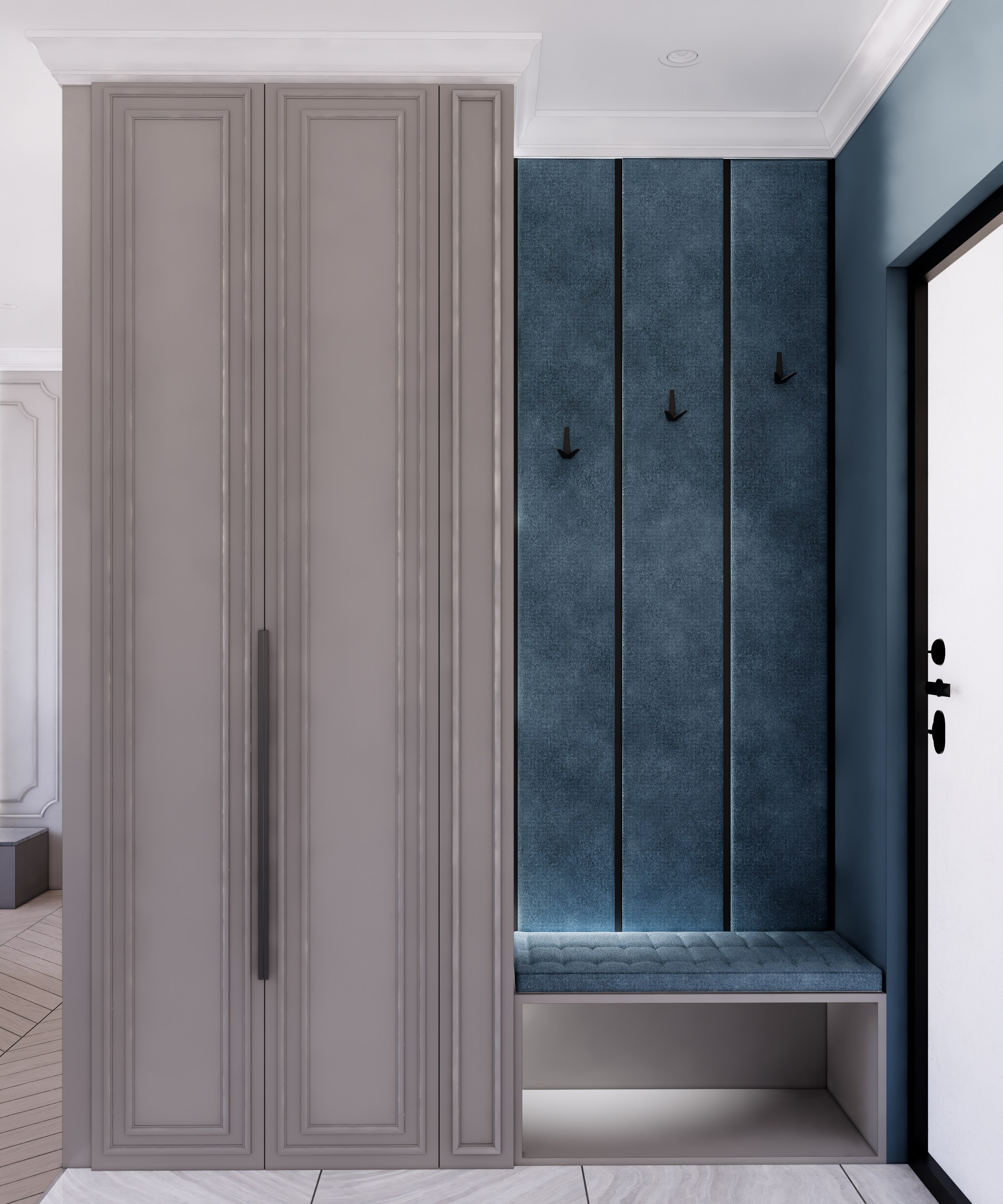 Нижегородская, 55 м². Главная