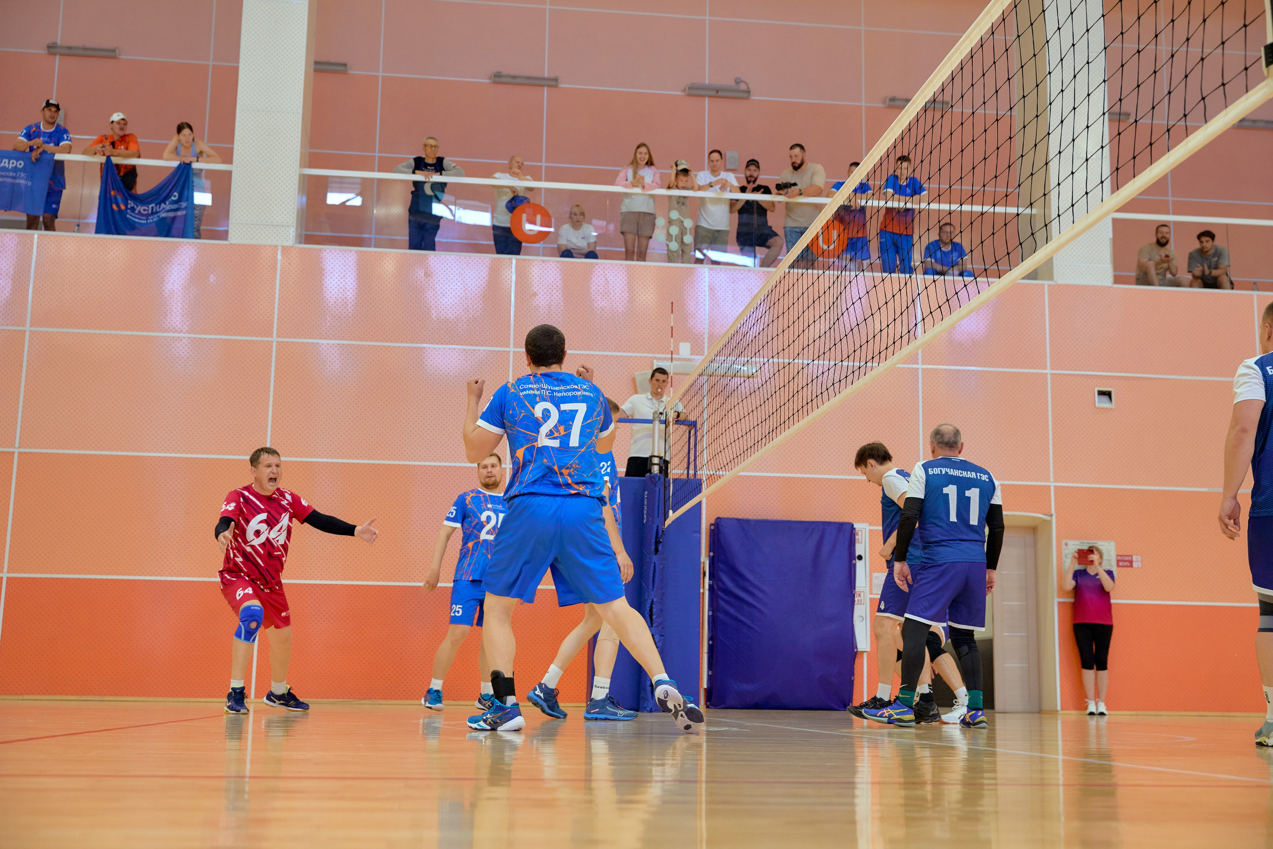 Спартакиада Группы РУСГИДРО | Волейбол. Александр Сазонов Красноярск