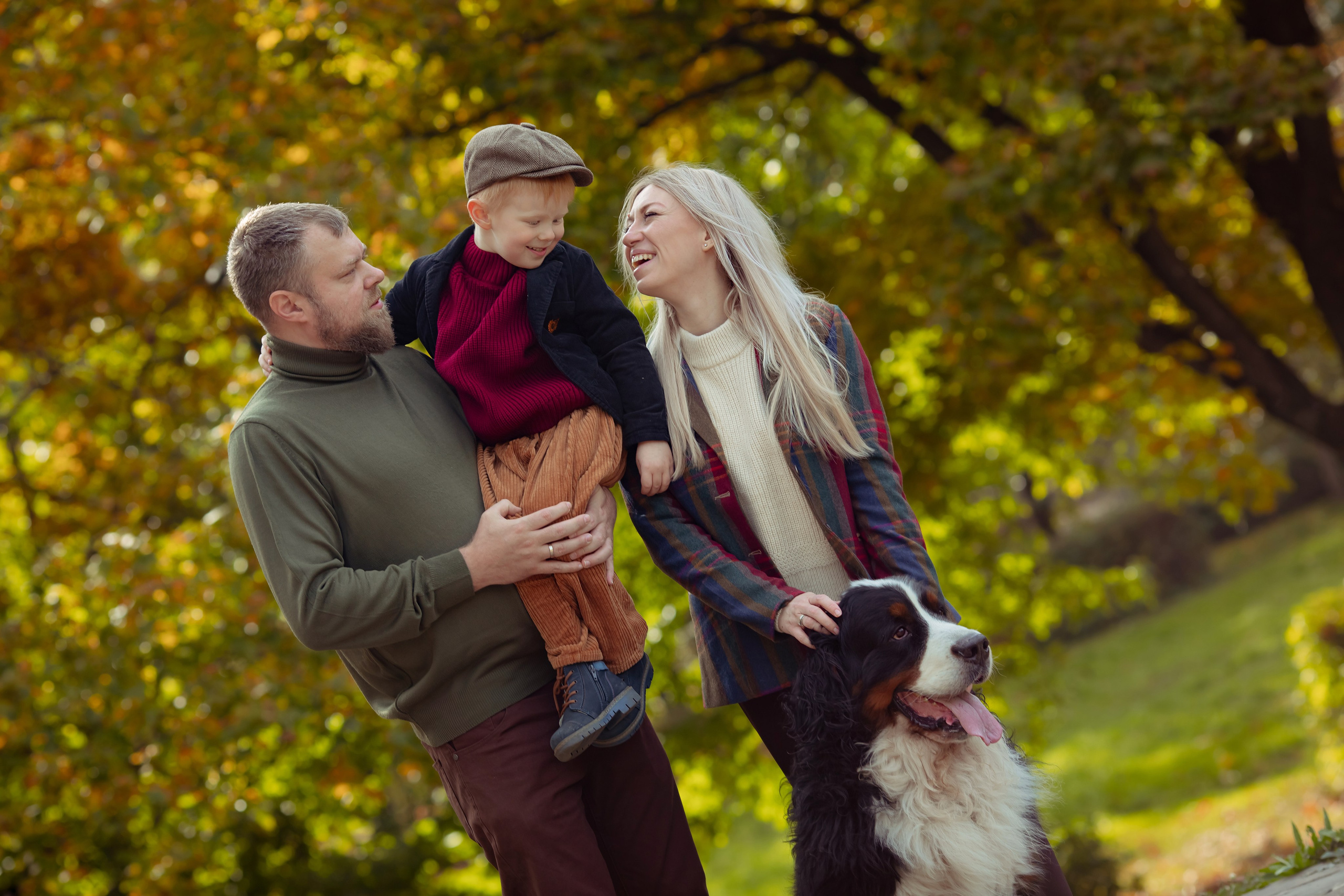 Ася, Дима, Кирилл с Бергамотом. Семейный и детский фотограф в Москве Дорогова Екатерина