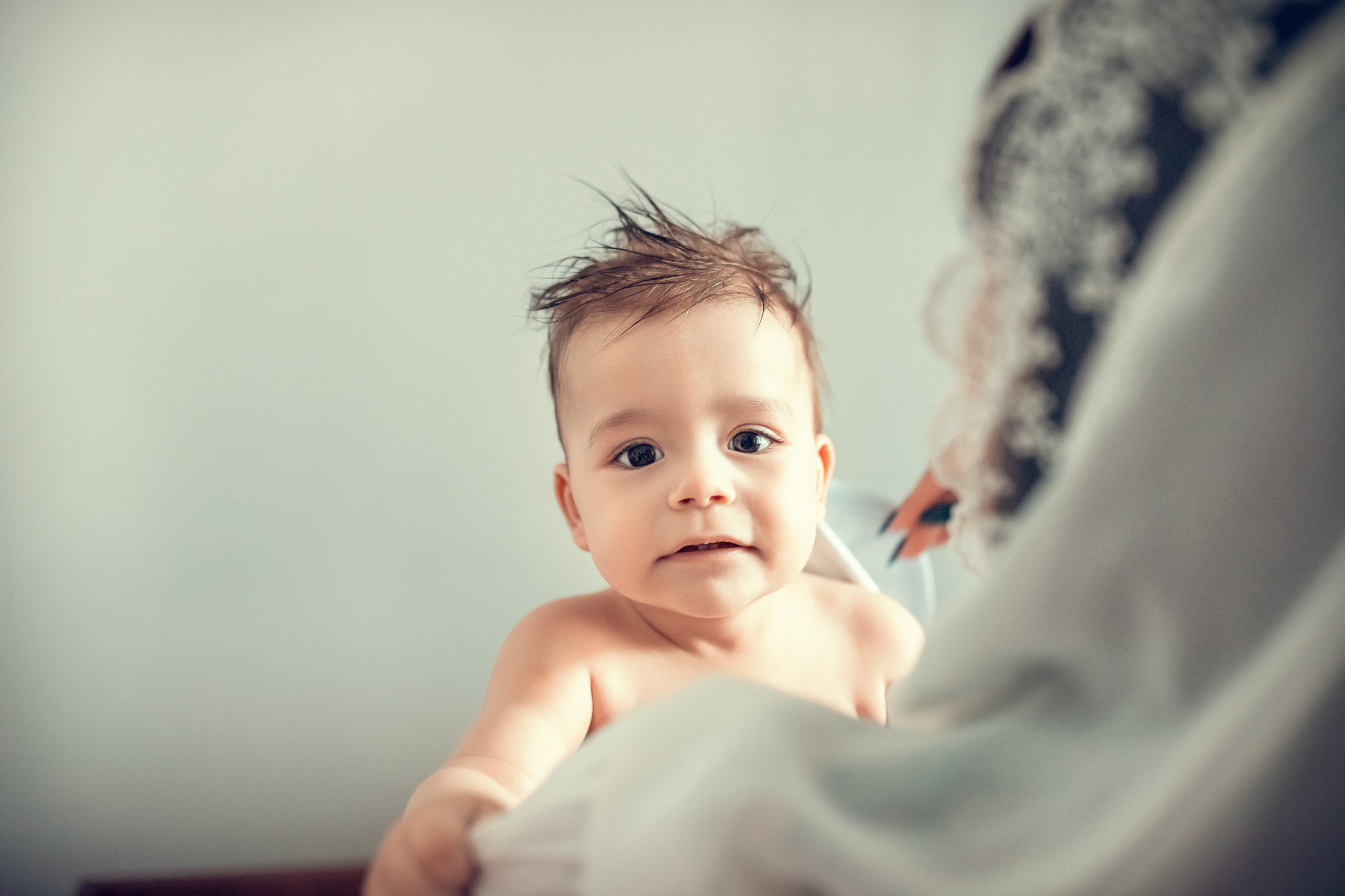 Крещение Артема в церкви Рождества Пресвятой Богородицы в Гнилицах. Екатерина Крапивина фотограф церковных Таинств в Нижний Новгороде