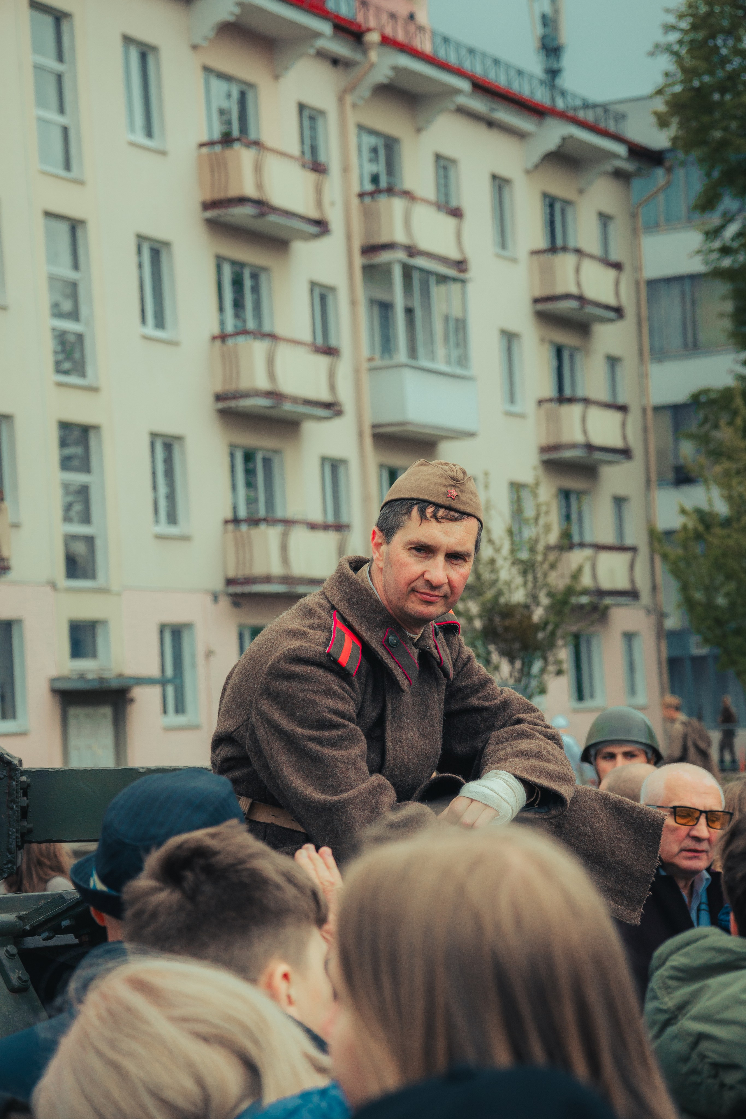 Реконструкция взятия рейхстага. Photographer Vladislav Voronovich