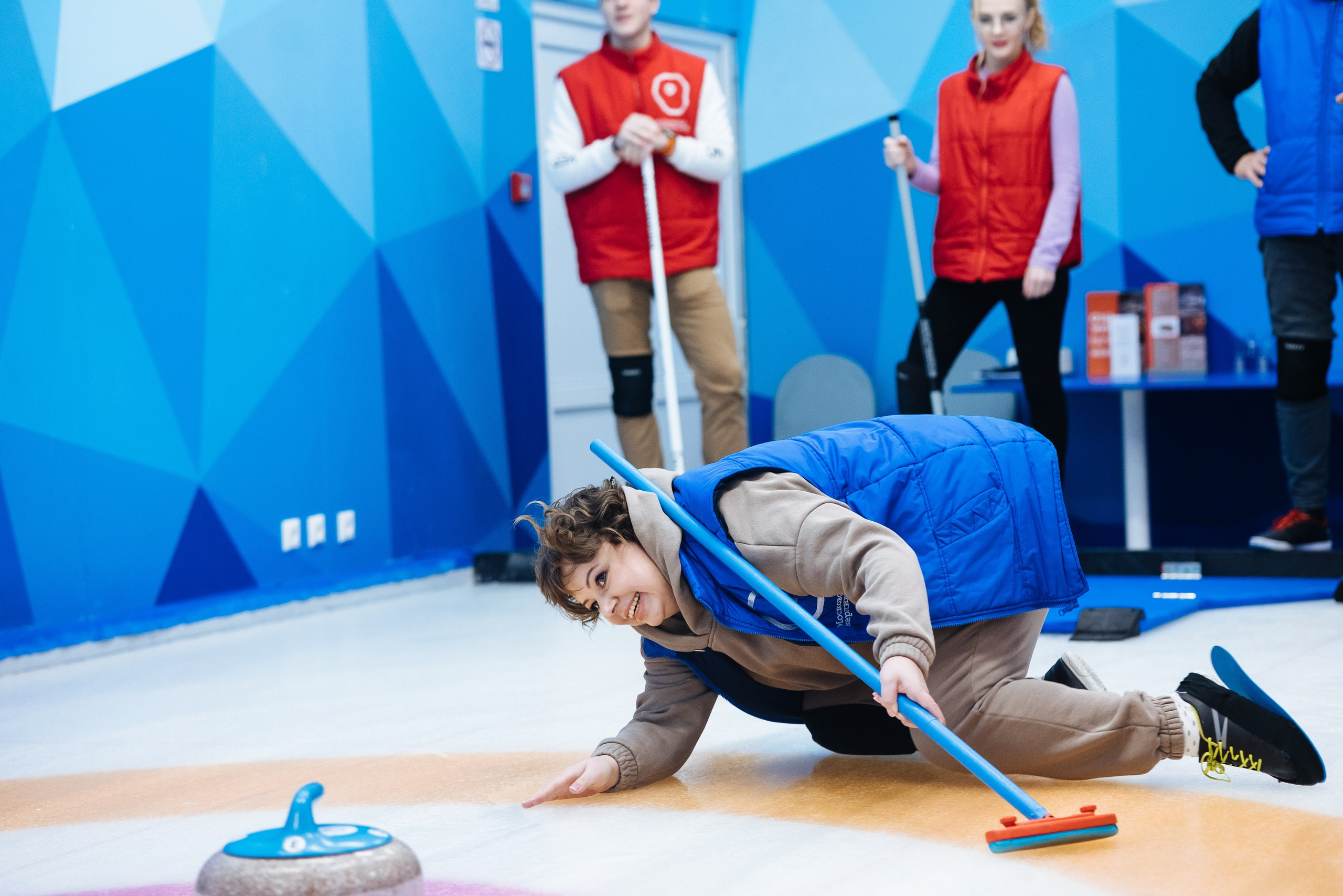 Корпоратив в кёрлинге. Свадебный и семейный фотограф Екатерина Иванова