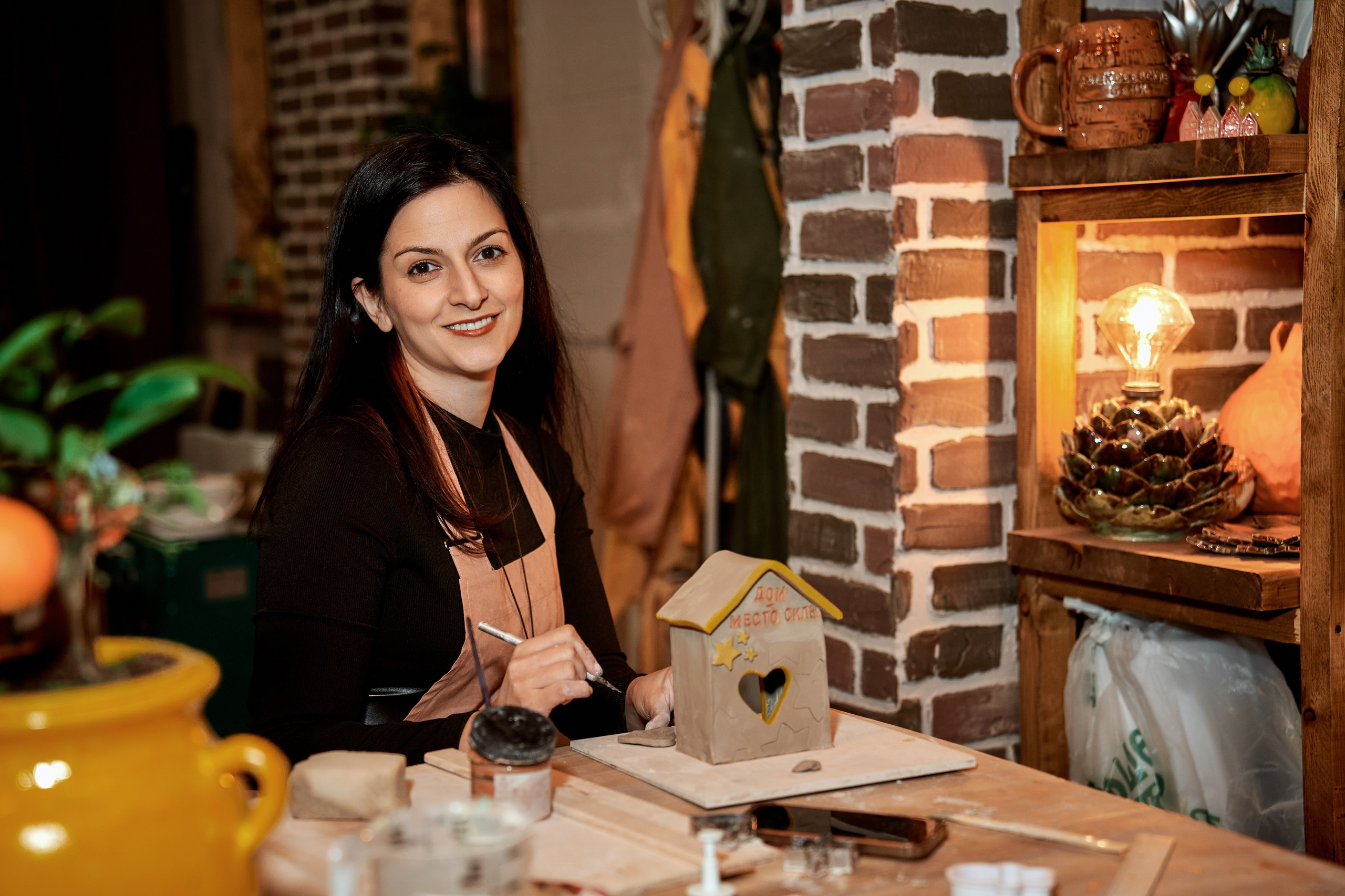 Мероприятие в гончарной мастерской. Фотограф в Москве Алина Алексеева