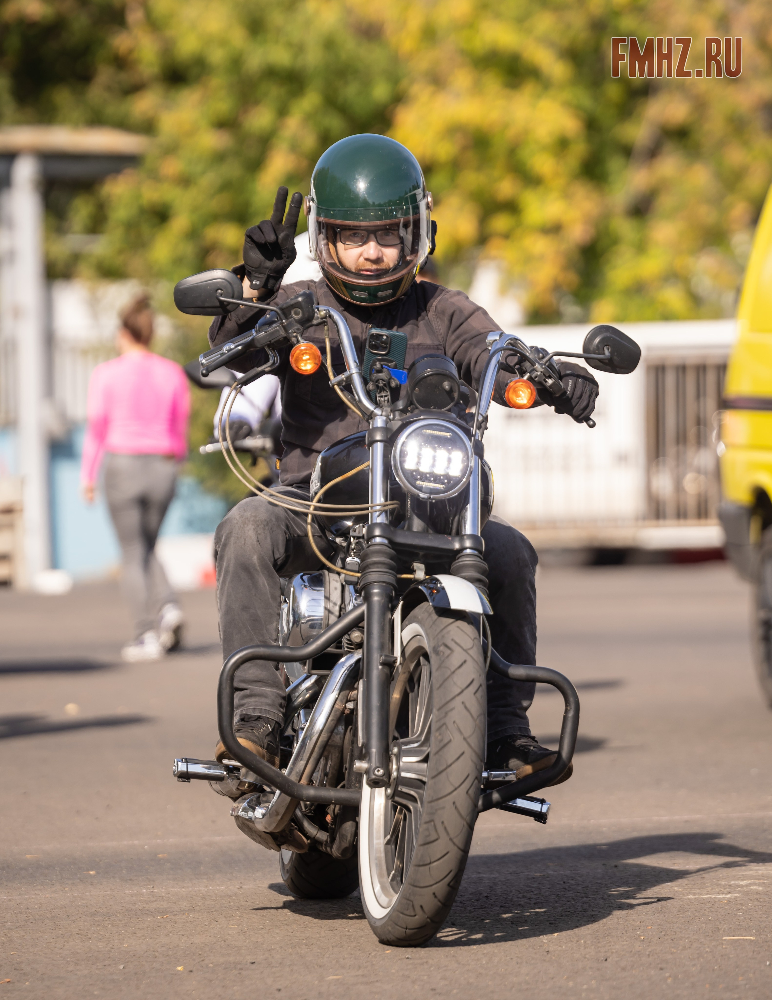 Соревнования по мотоджимхане на площадке Мосгортранс 15.09.2024. Фотограф Владимир Охрименко