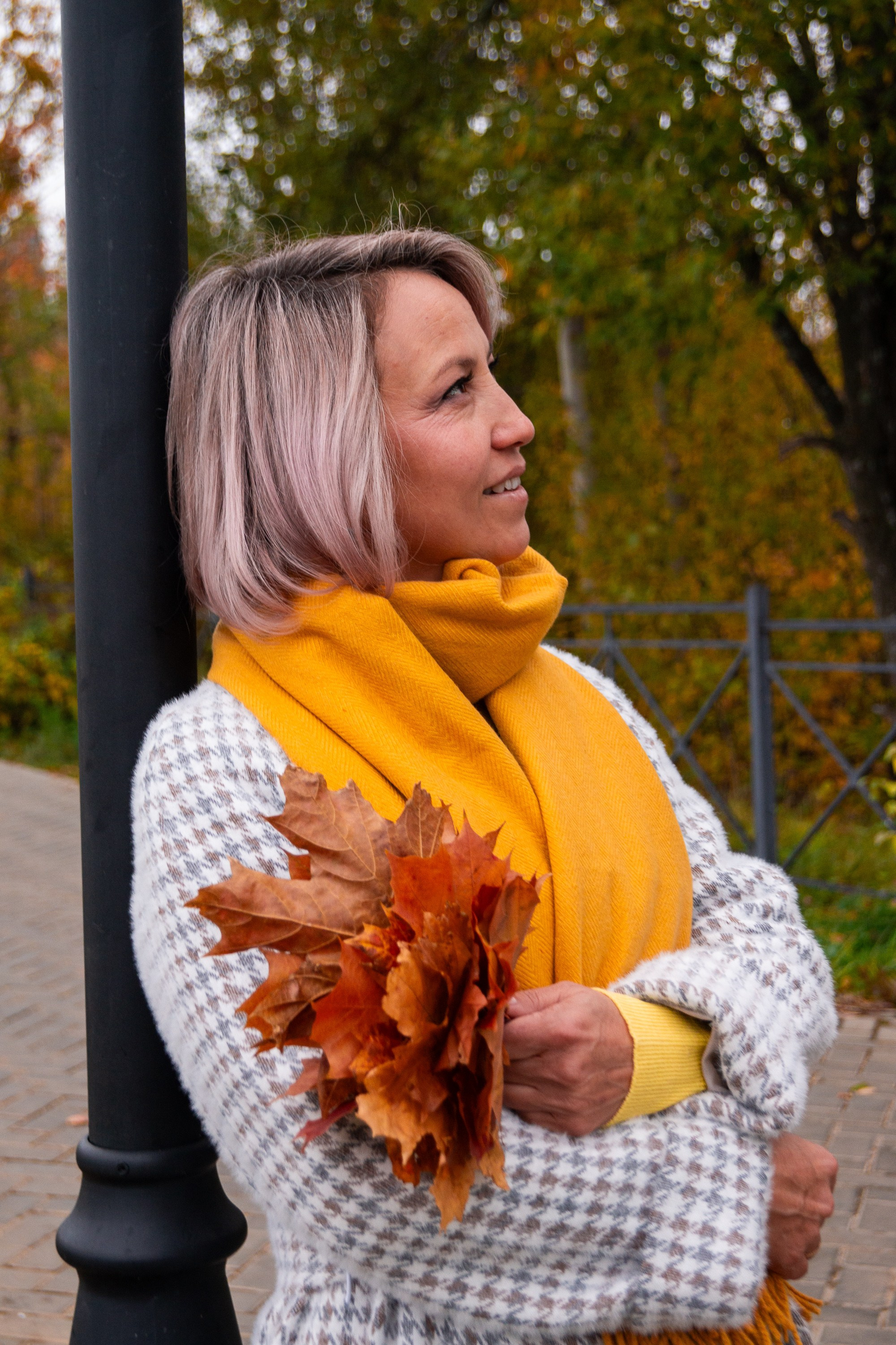 Золотая осень. Разноплановый фотограф в Москве