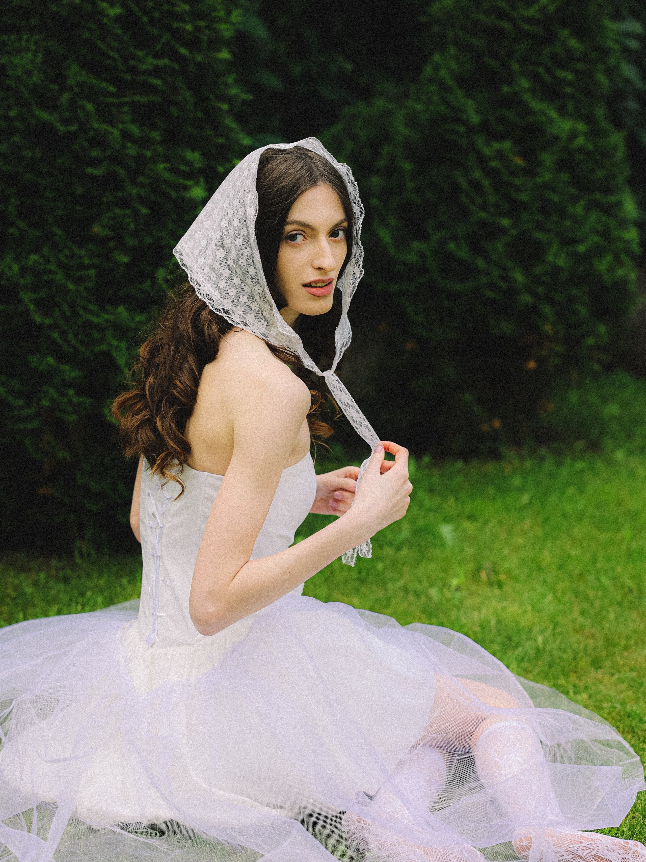 Женский портрет в саду. Фотограф в Нижнем Новгороде Елена Пасюк