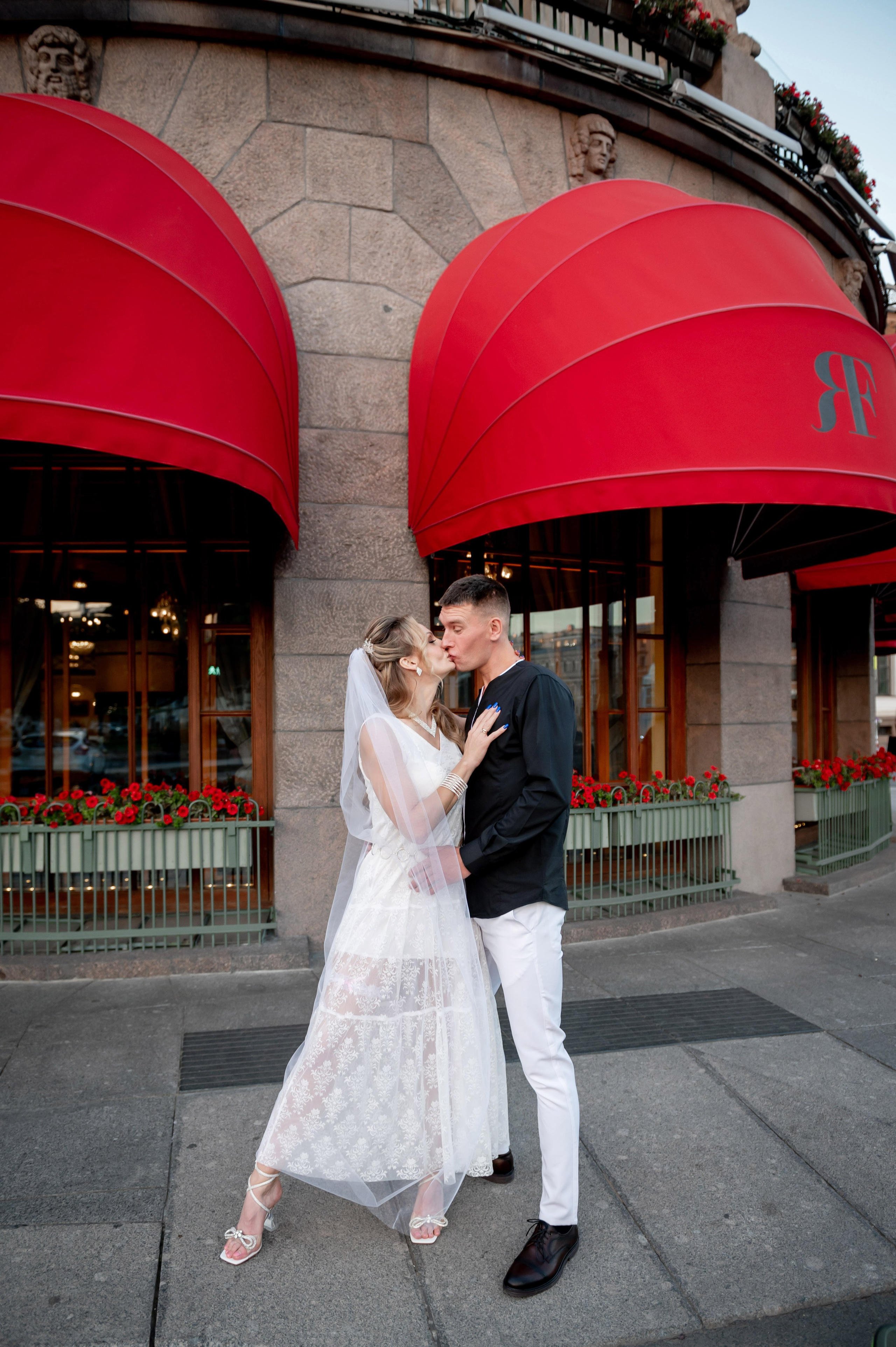 Екатерина и Андрей (свадебная фотосессия в вечернем Петербурге). Портретный, семейный и свадебный фотограф в Санкт-Петербурге и в Пушкине Ширяев Денис