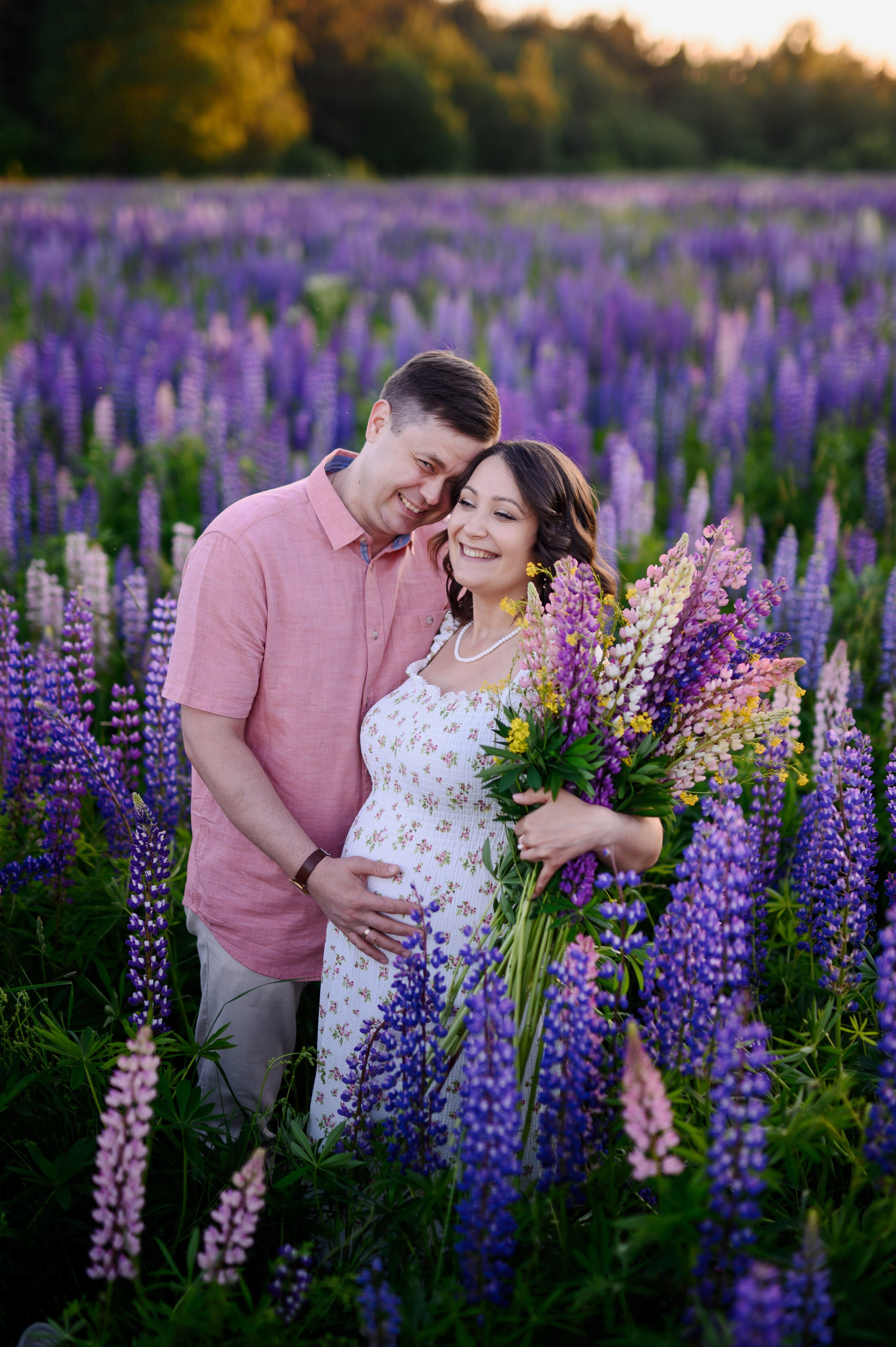 Люпиновое счастье. Портретный, семейный и свадебный фотограф в Санкт-Петербурге и в Пушкине Ширяев Денис