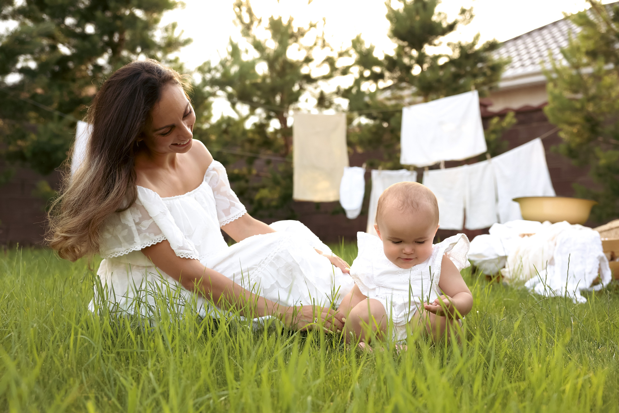 Большая стирка. Ваш семейный newborn и lifestyle фотограф в СПБ Наталья Журавлева