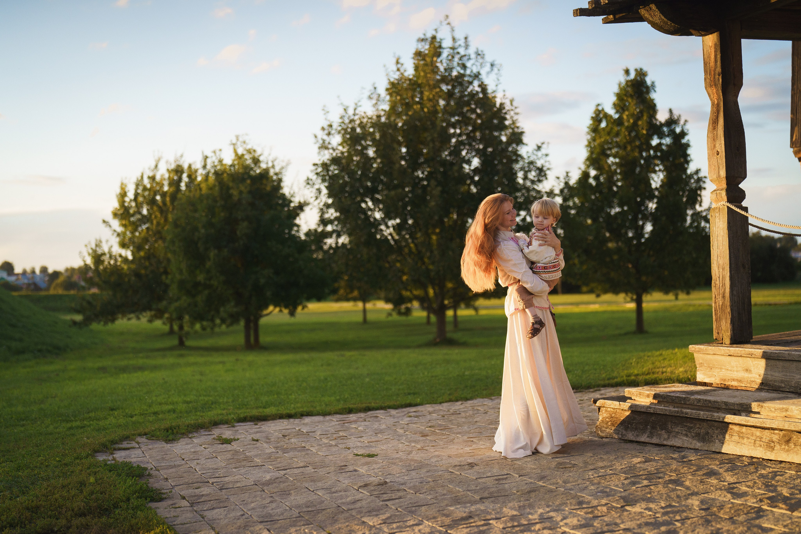 Мироша с мамой Тоней. Суздаль. Семейный и детский фотограф в Сергиев Посаде, Хотьково Якимчук Любовь