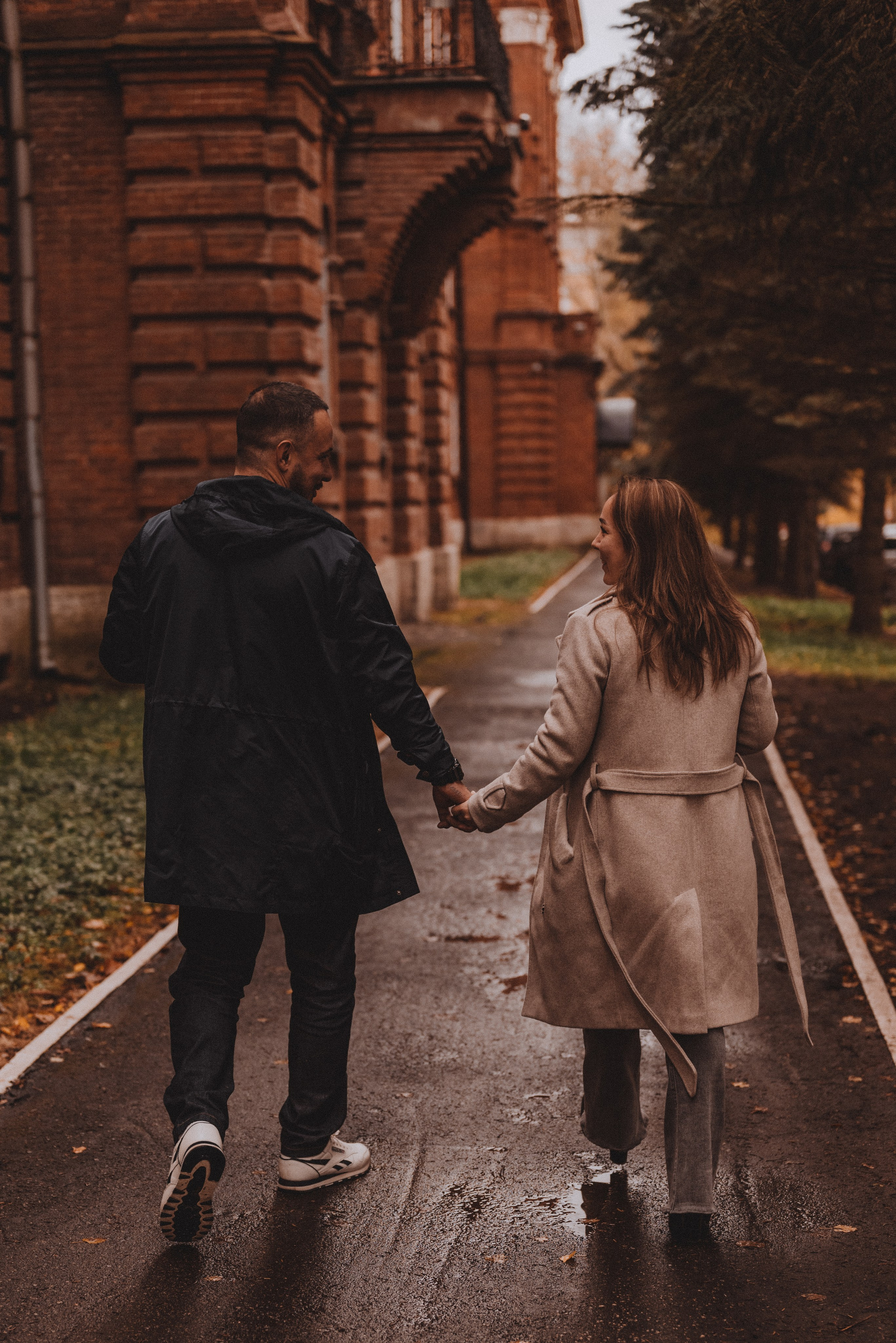 Под дождем. Павел и Виктория. Фотограф Кристина Пархоменко