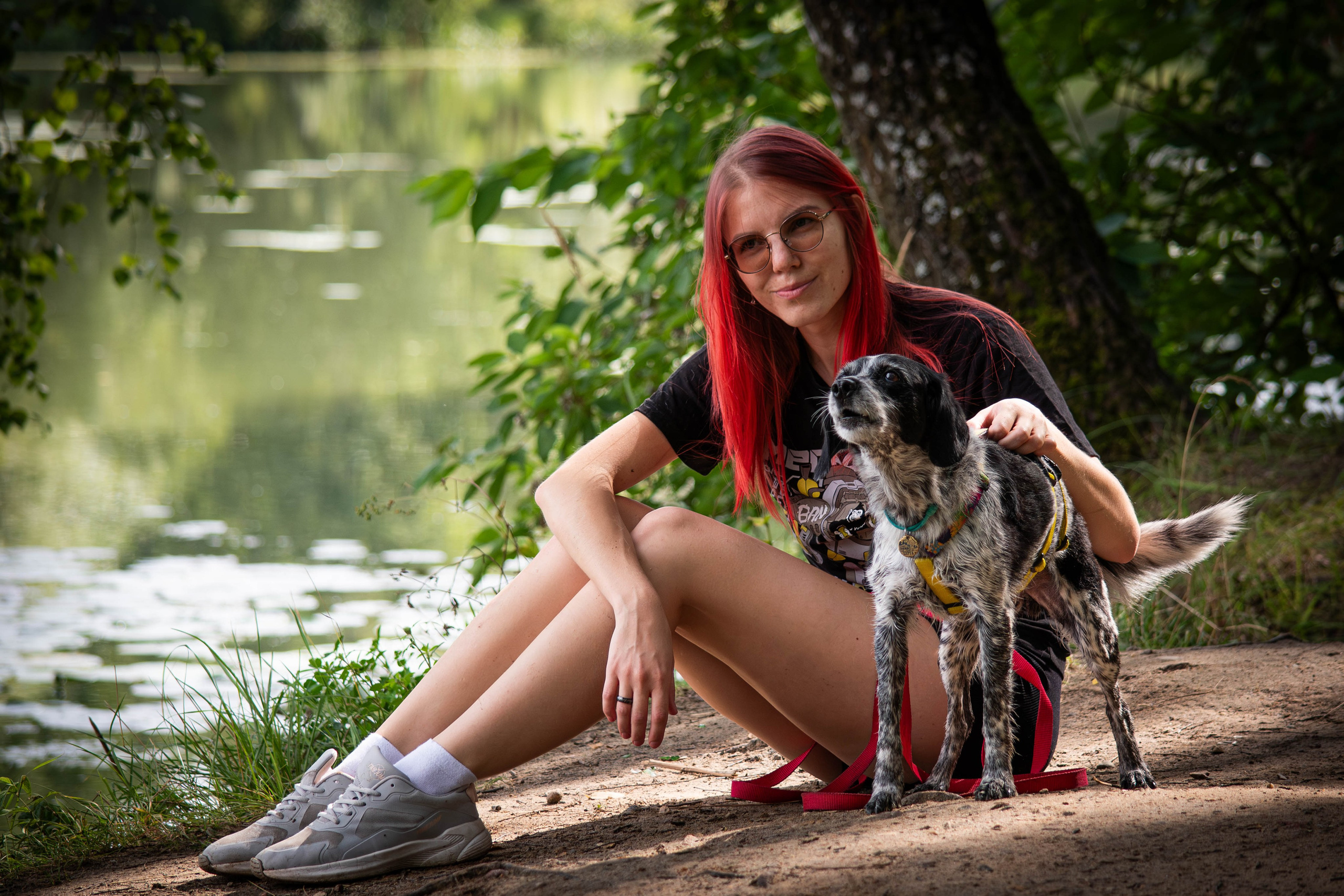 Берта, Ангелина и Витя. Фотограф Светлана Блинова, Москва и Московская область