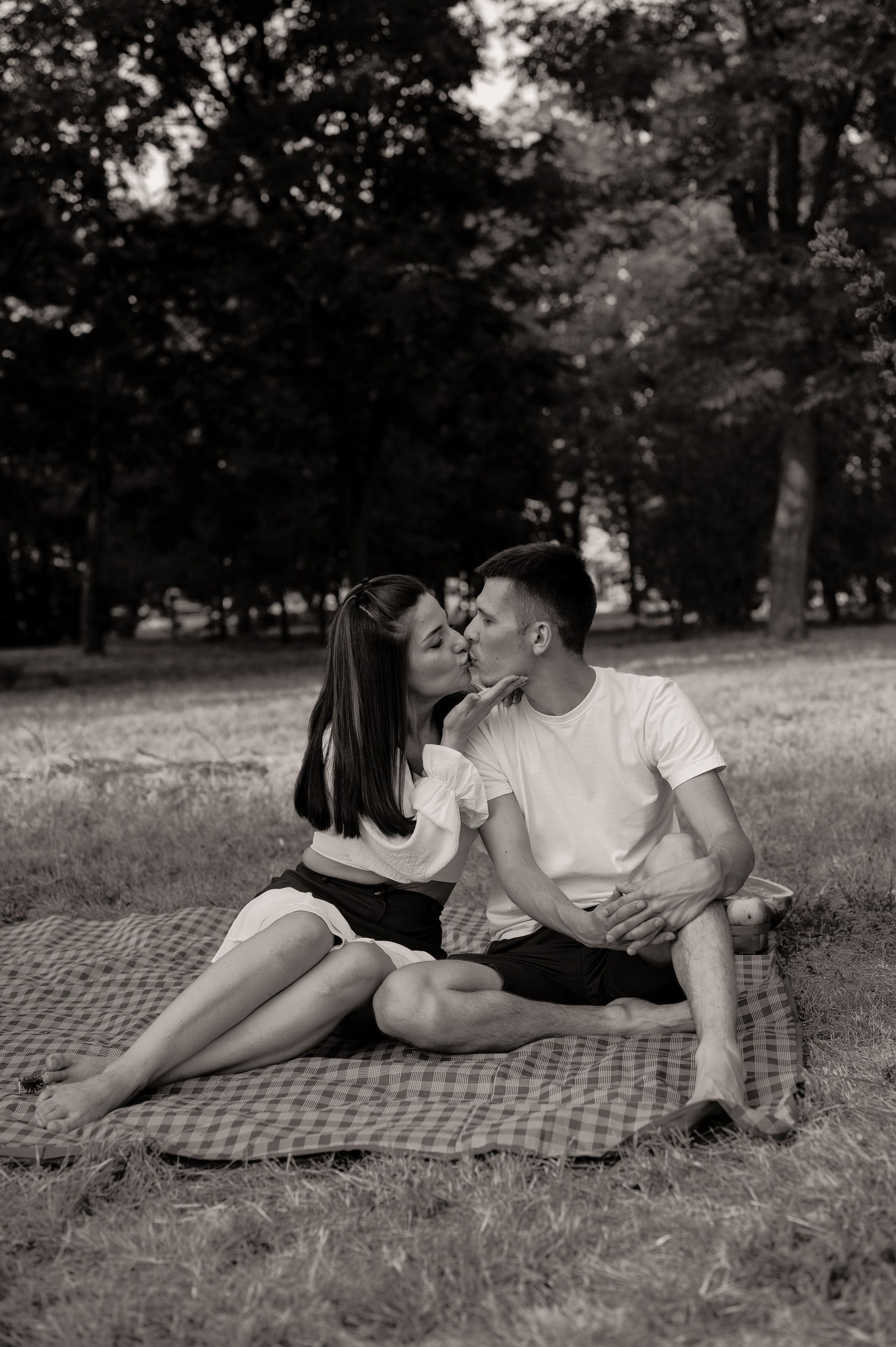 Летняя семейная фотосессия в парке. Свадебный и семейный фотограф в Краснодаре Алина Мельник