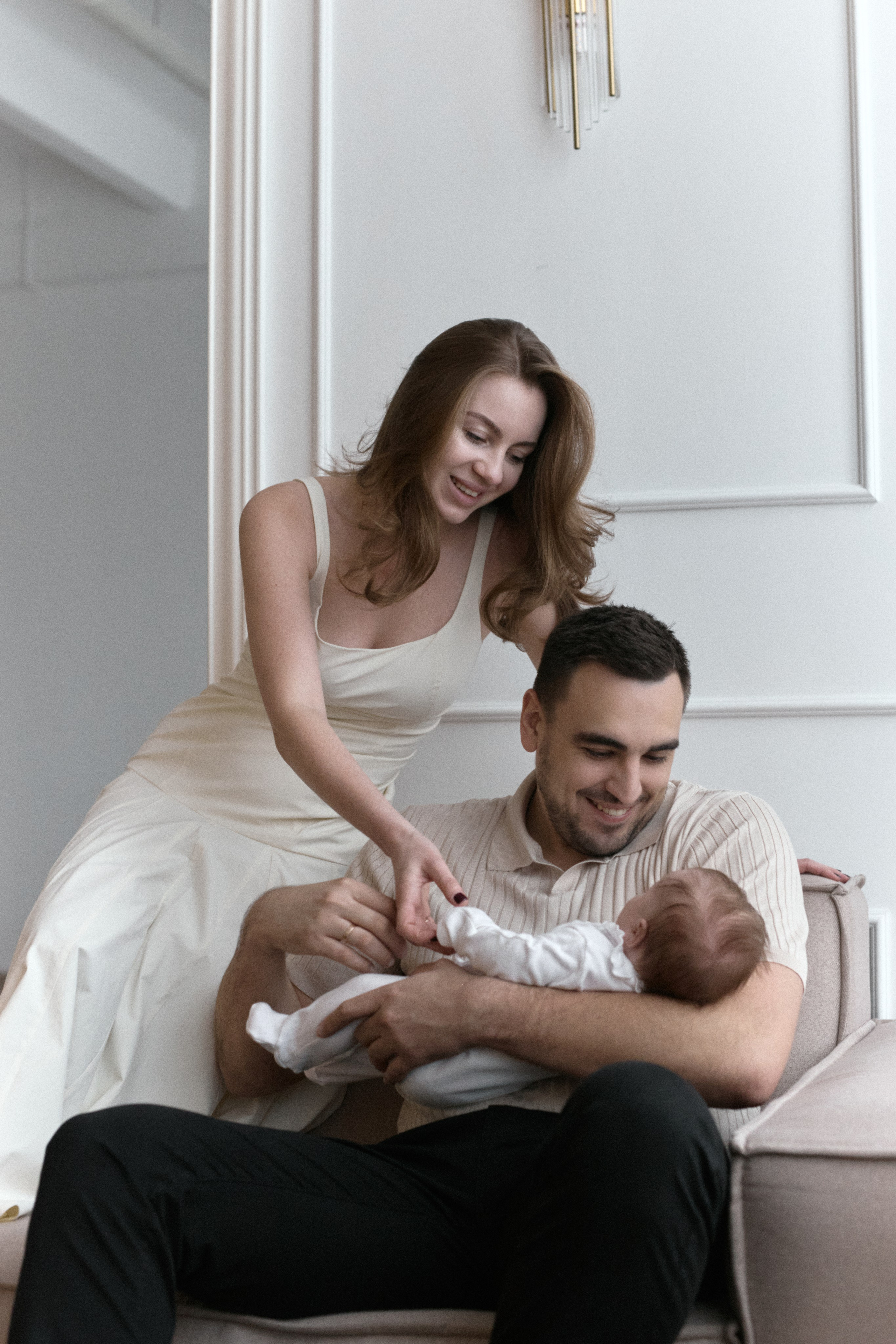 Олег + Настя + София. Семейный и детский фотограф Юлия Шох