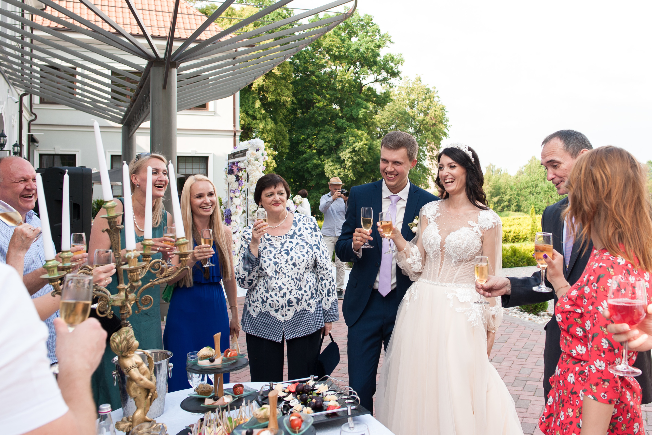 Свадьба Павла и Юлии в Усадьбе. Свадебный фотограф Калининград - Александр Зубанов