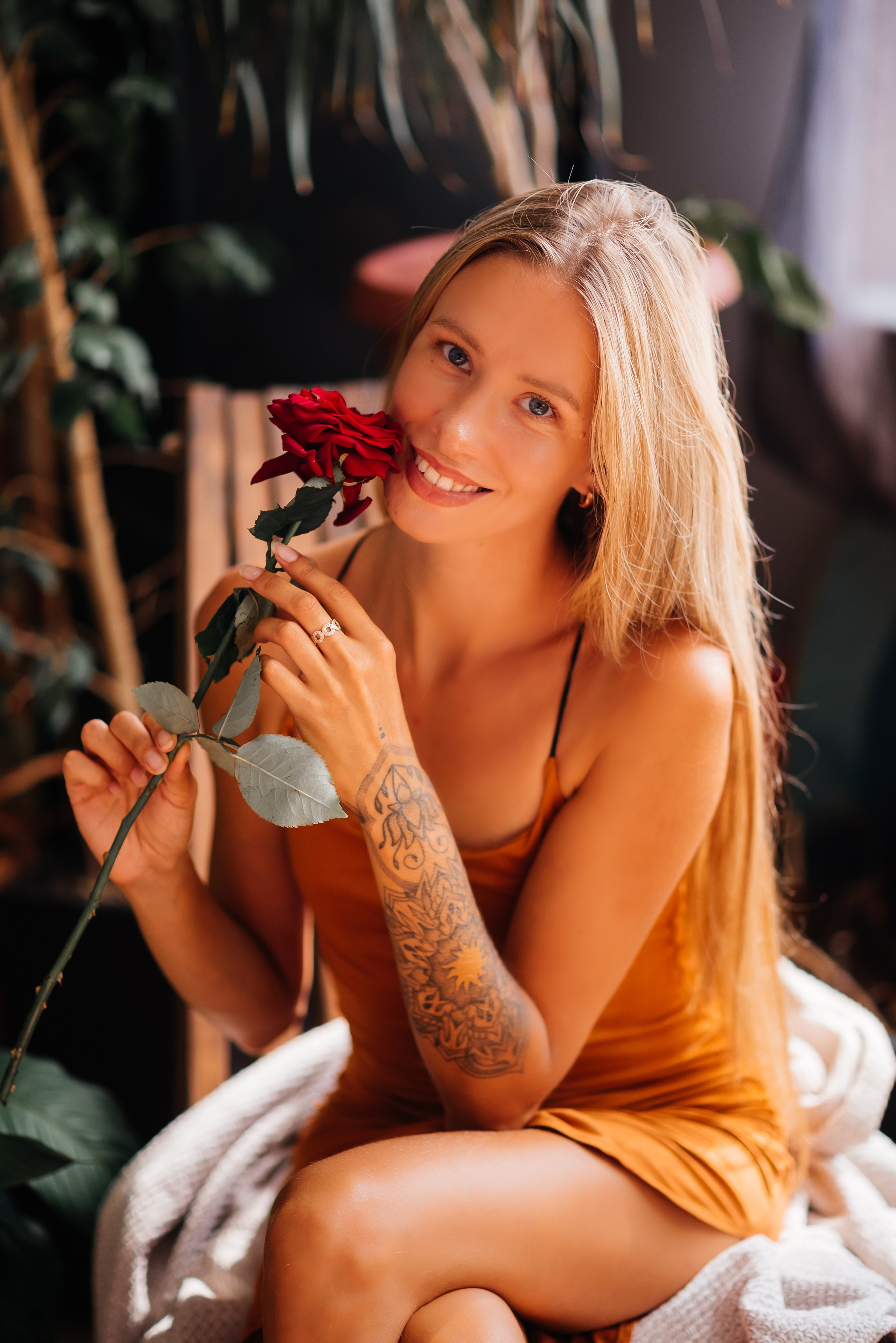 В оранжерее. Семейный и женский фотограф Лоо Краснодар Сочи Энем Татьяна Трибурт