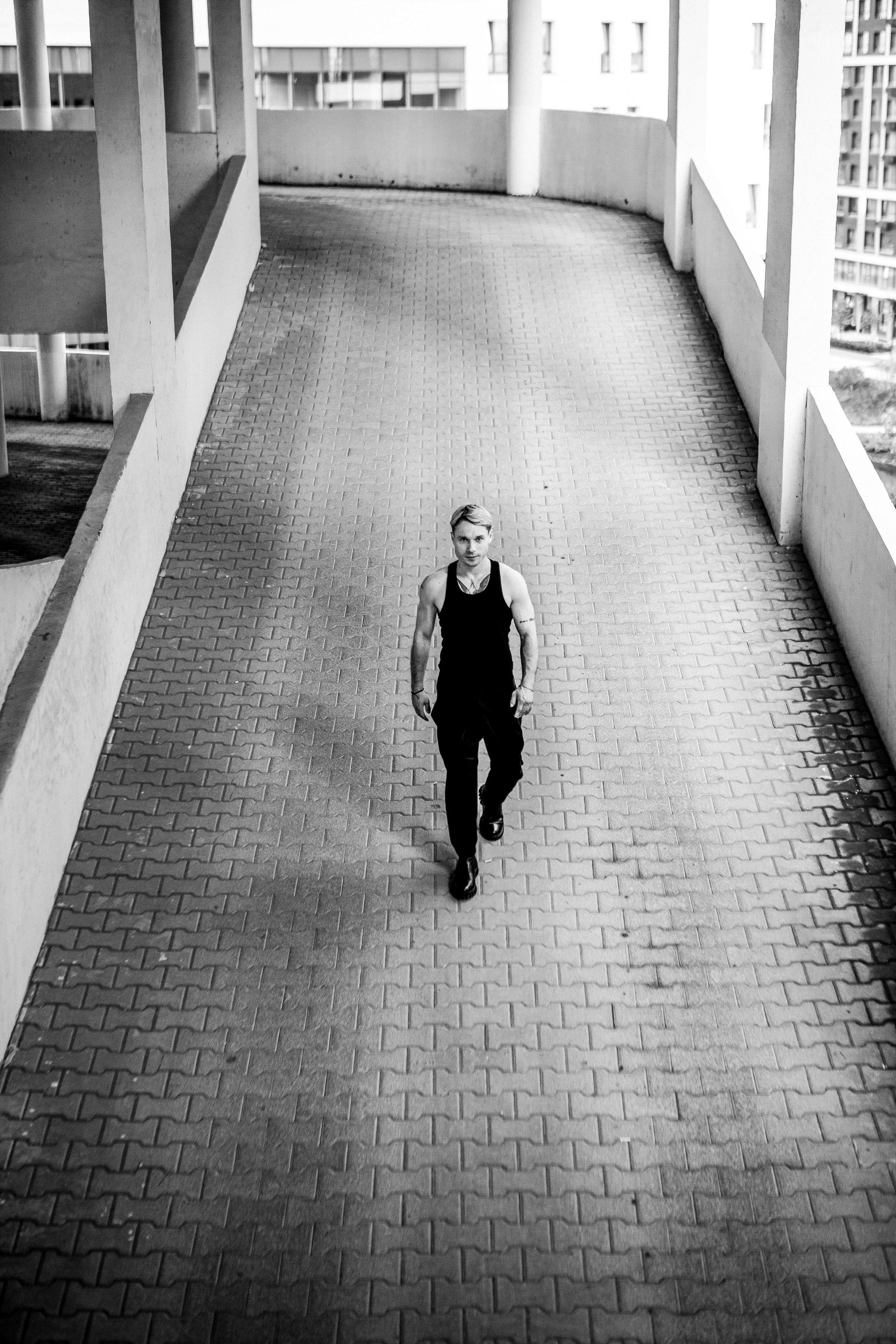 На крыше. Фотограф Екатерина Голицына