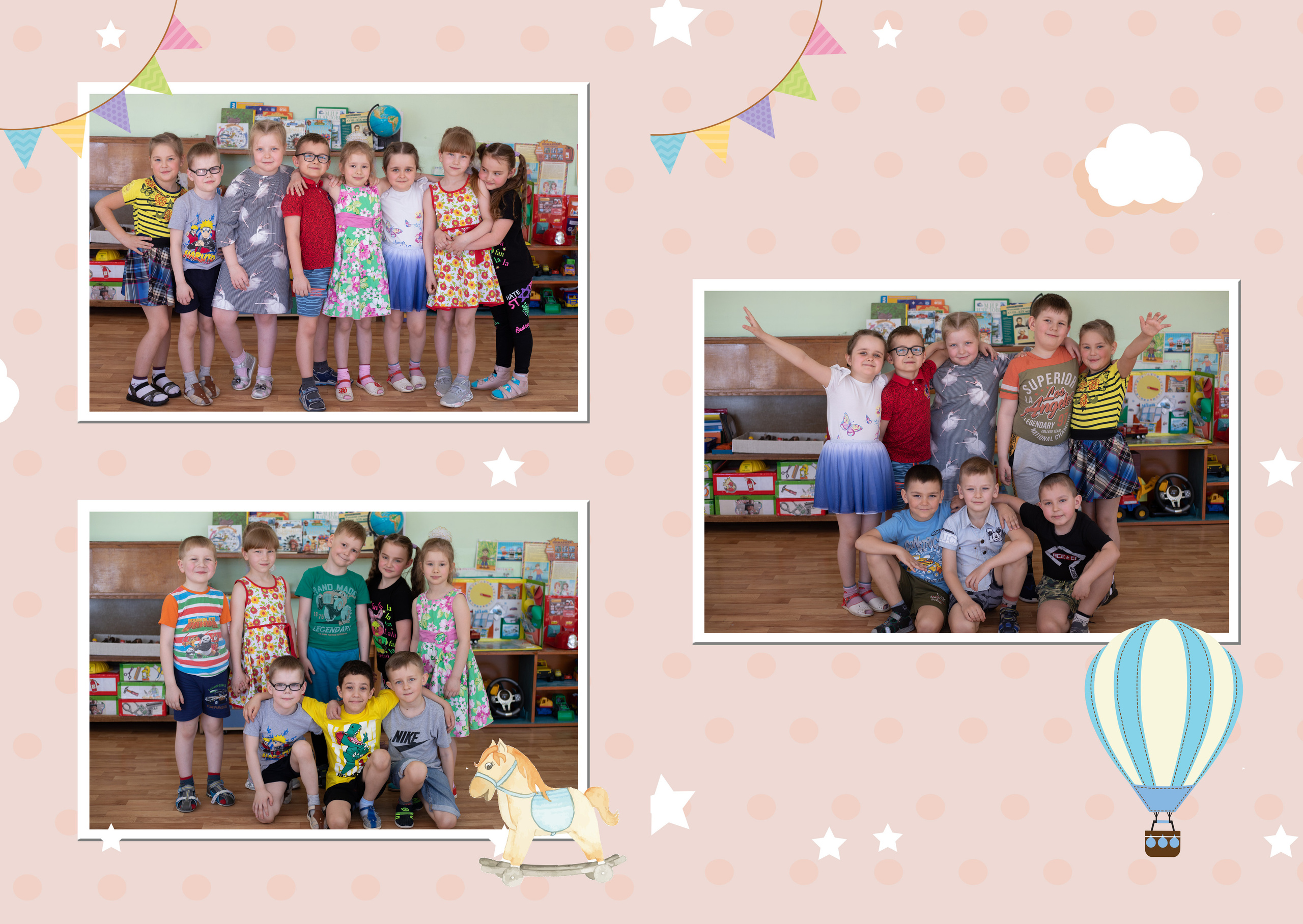 Детский сад. Выпускные альбомы, индивидуальные фотосессии в Костроме