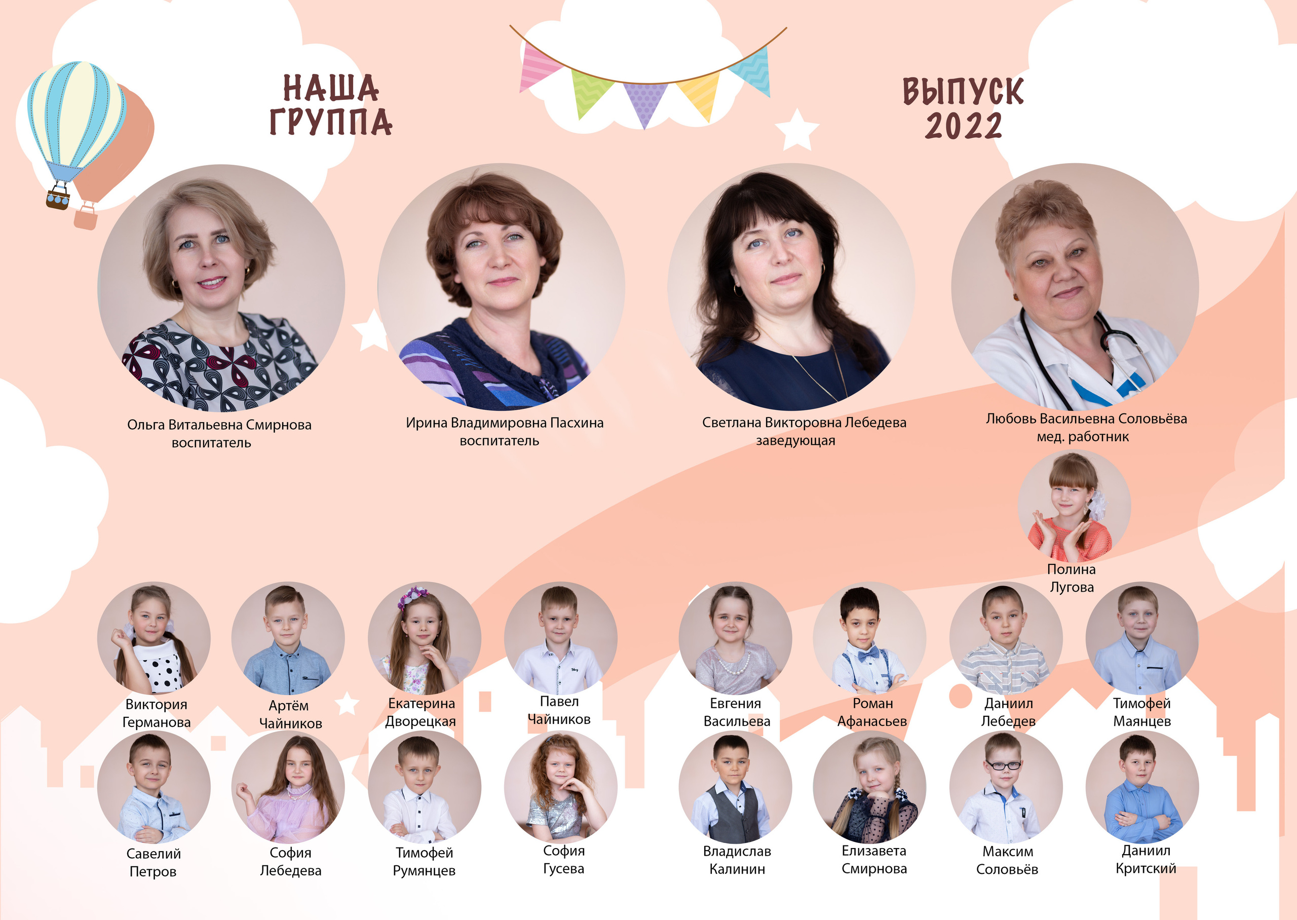 Детский сад. Выпускные альбомы, индивидуальные фотосессии в Костроме