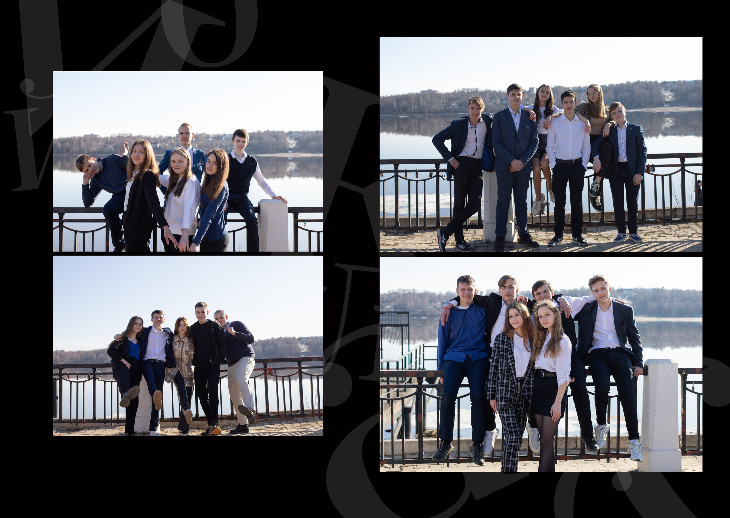 Альбом 2 разворота 9 класс. Выпускные альбомы, индивидуальные фотосессии в Костроме