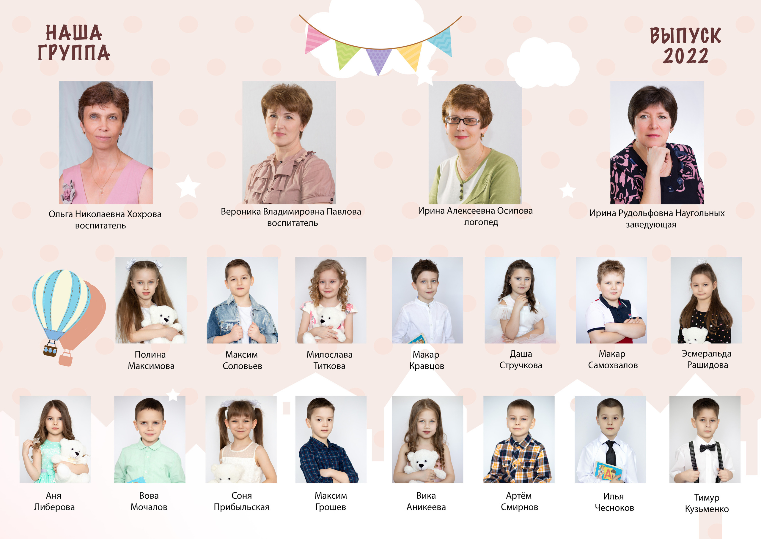 Альбом 2 разворота детский сад. Выпускные альбомы, индивидуальные фотосессии в Костроме