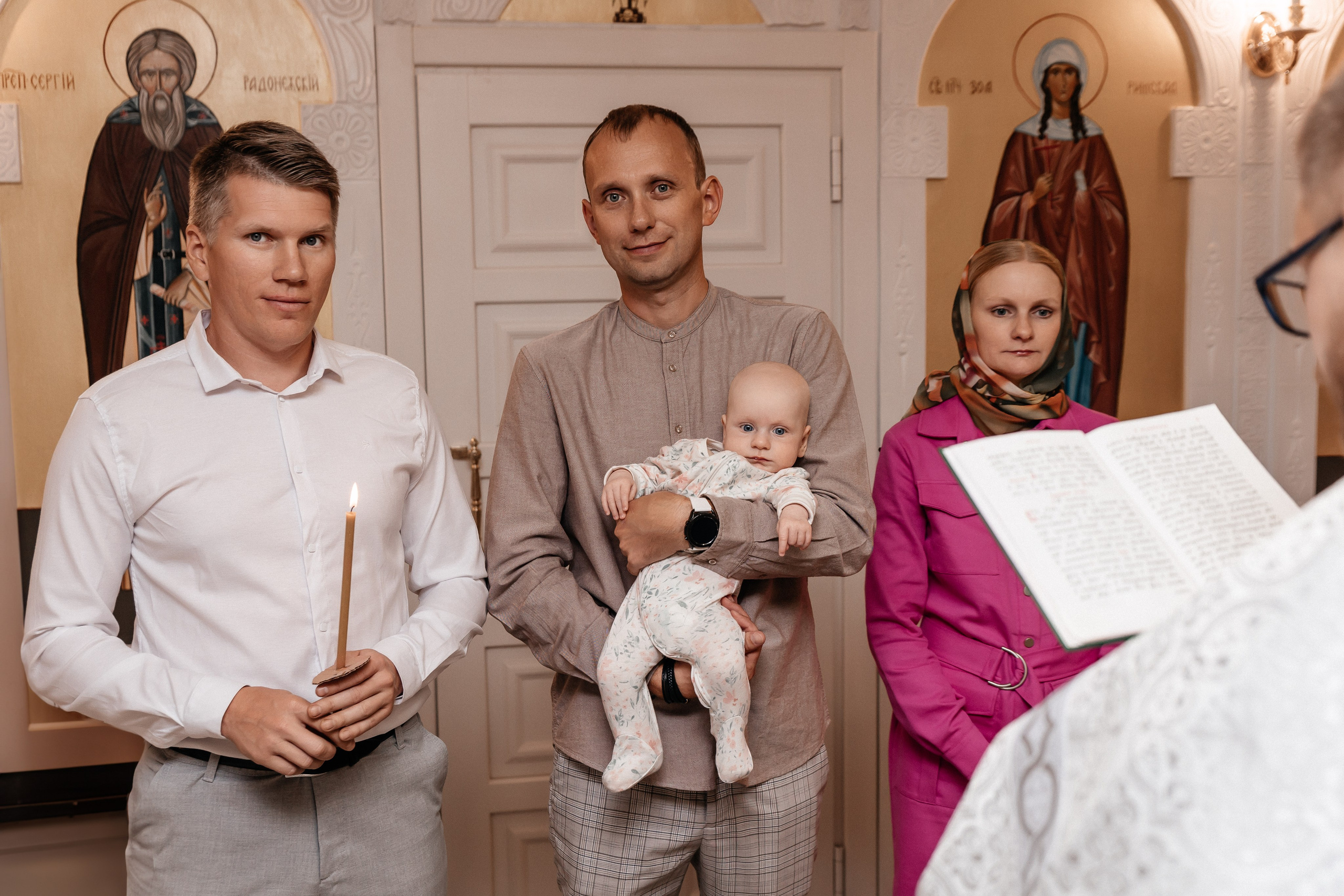 Крещение Варвары. Семейный фотограф Минск Усова Ольга