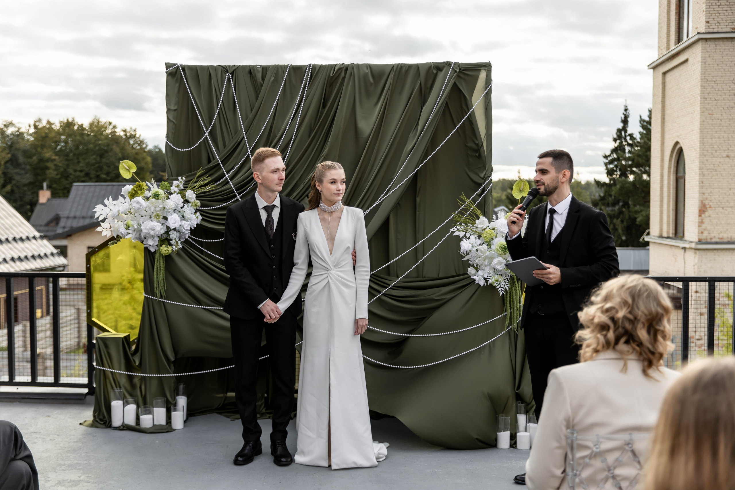 Выездная регистрация + Барвиха + банкет. Свадебный и семейный фотограф в Москве Диана Левченко