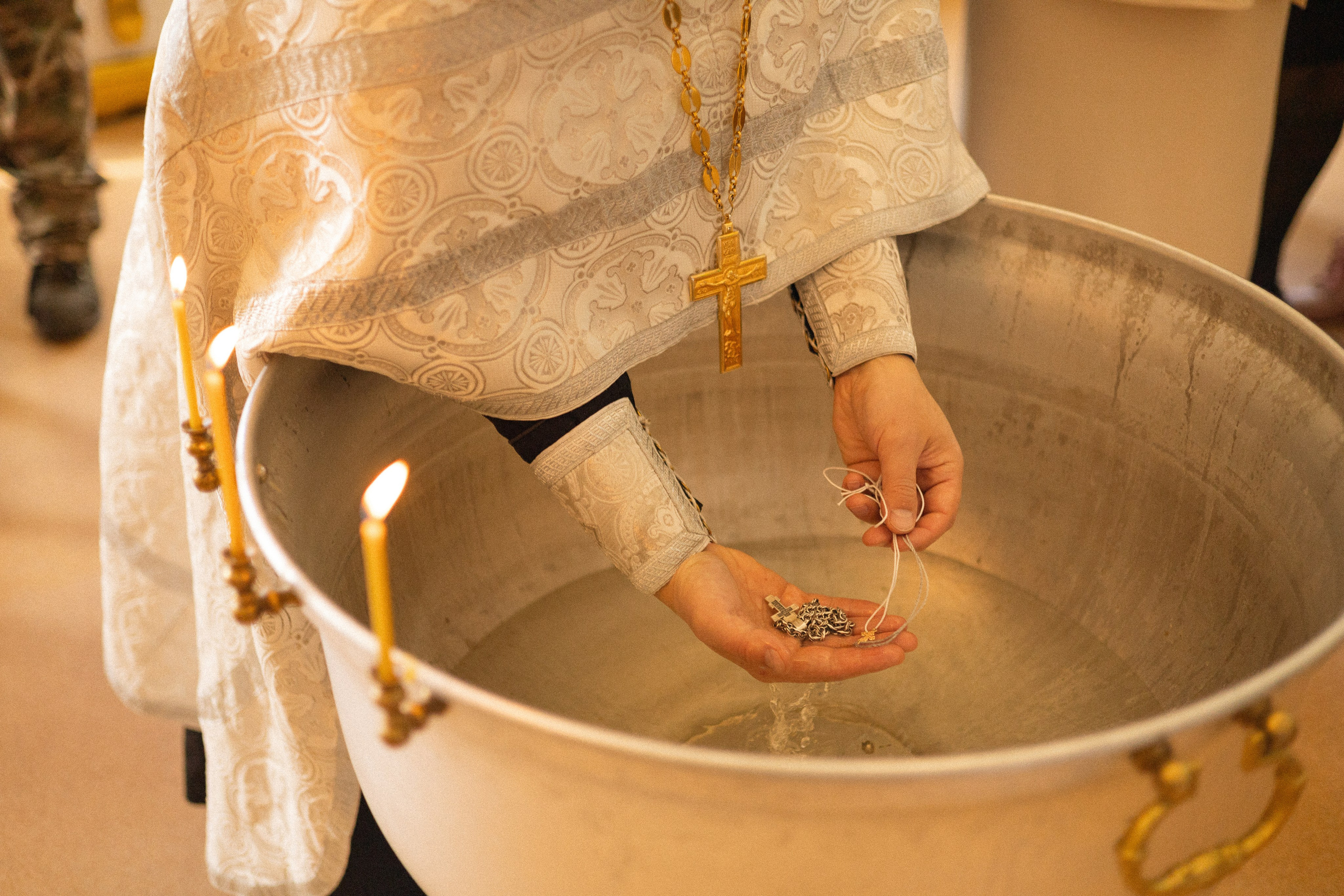 Крещение Лёвы. Фотограф в г. Чита